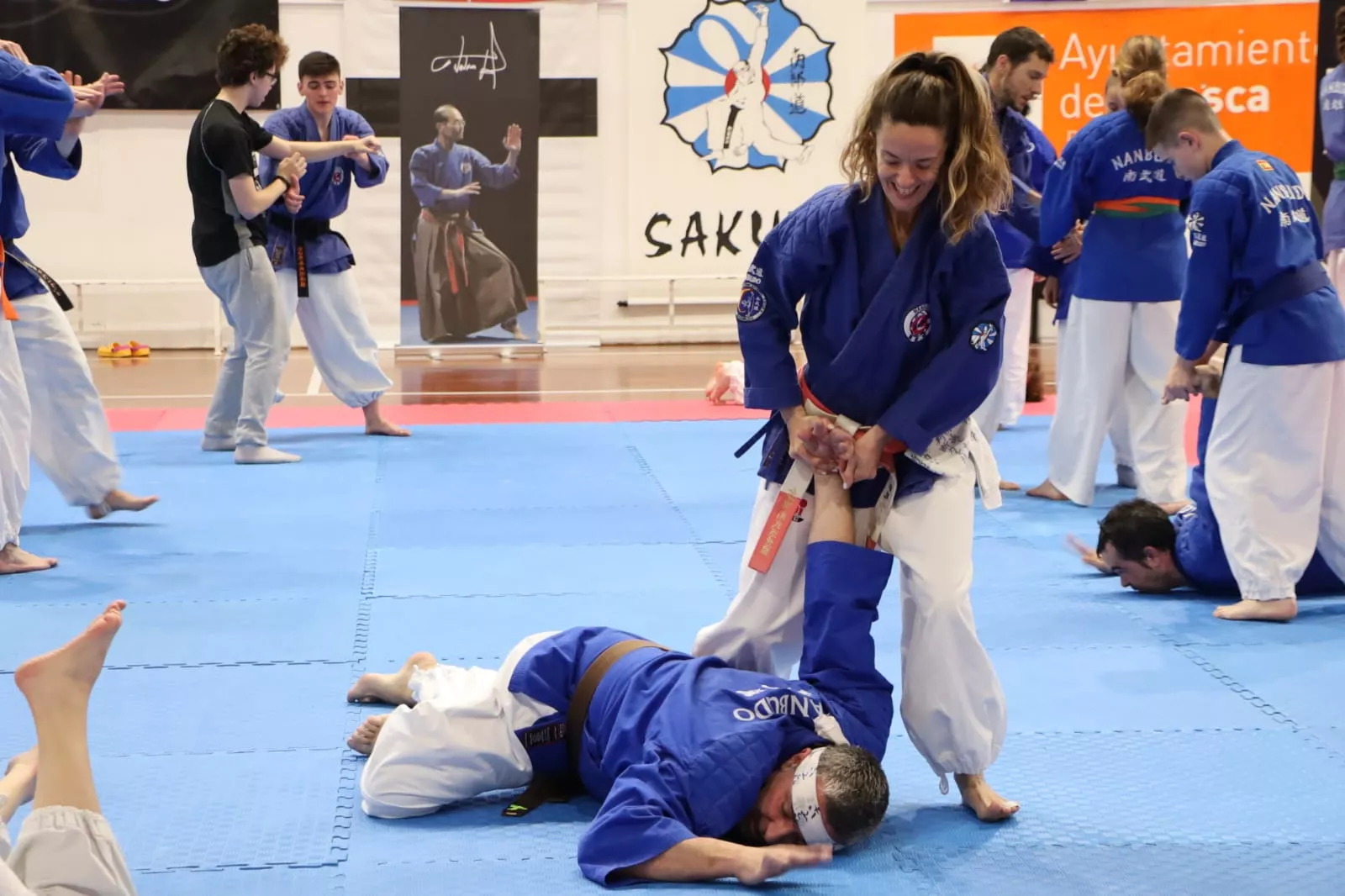 Stage Internacional de Nanbudo en Huesca.