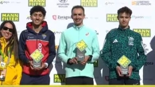 Podio masculino con Jehad Janati Podio masculino con Jehad Janati