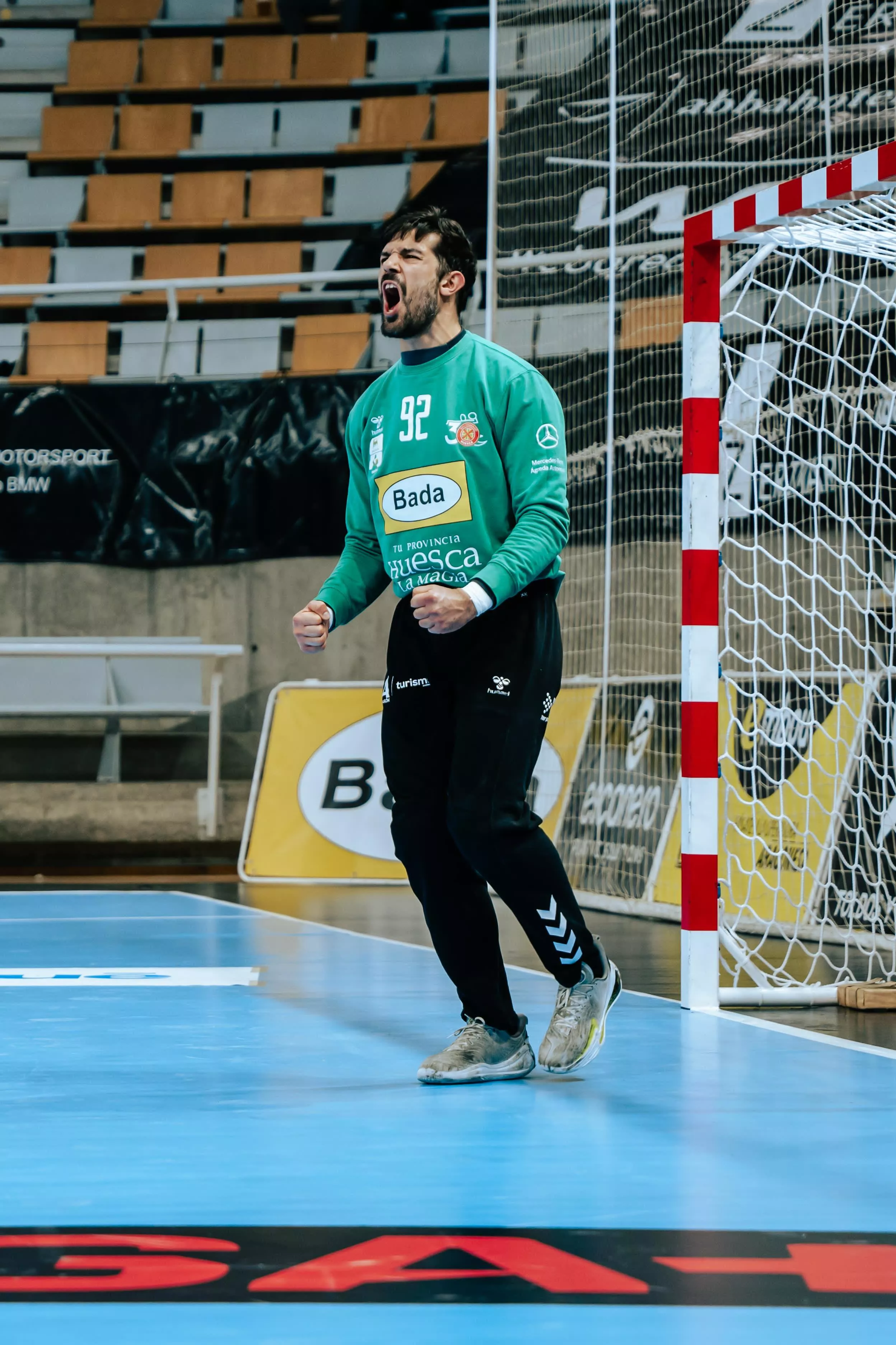 Dani Arguillas, colosal en el Bada ante Guadalajara