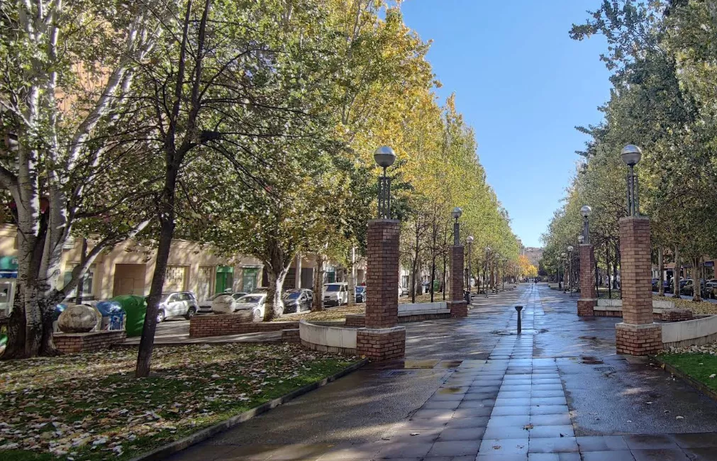 Uno de los accidentes de tráfico se ha producido en el Paseo de la Autonomías.