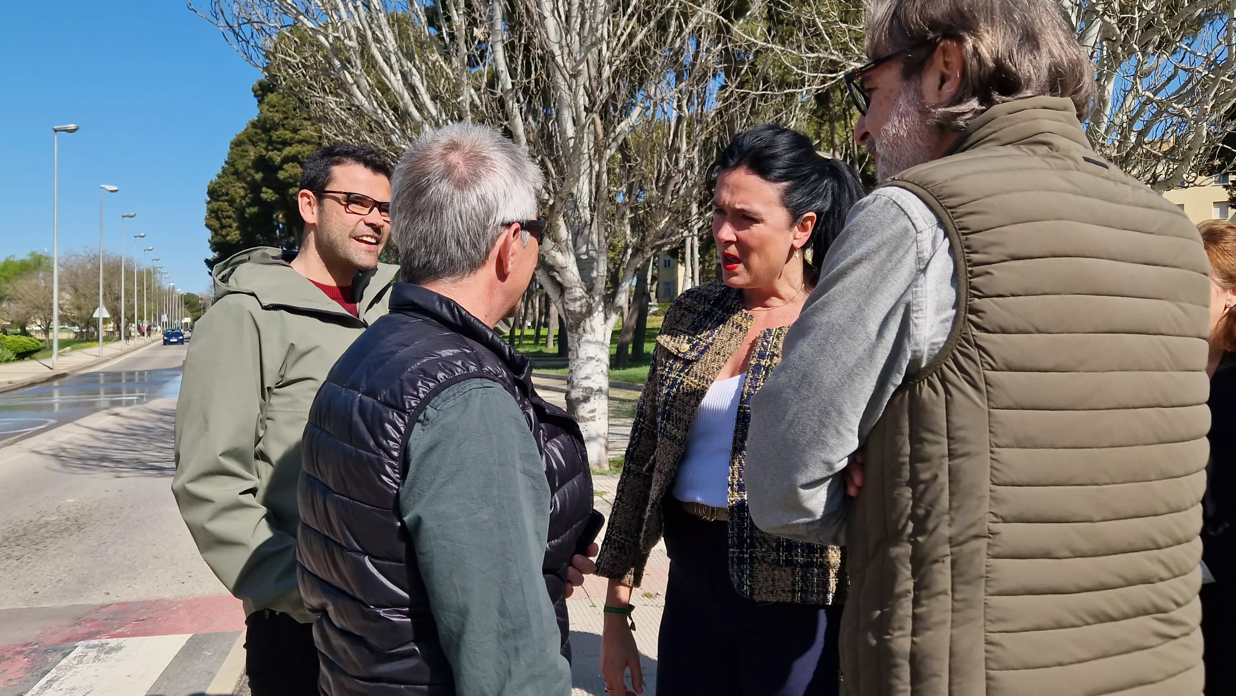  Reapertura de la pasarela sobre el río Isuela. Foto Myriam Martínez 