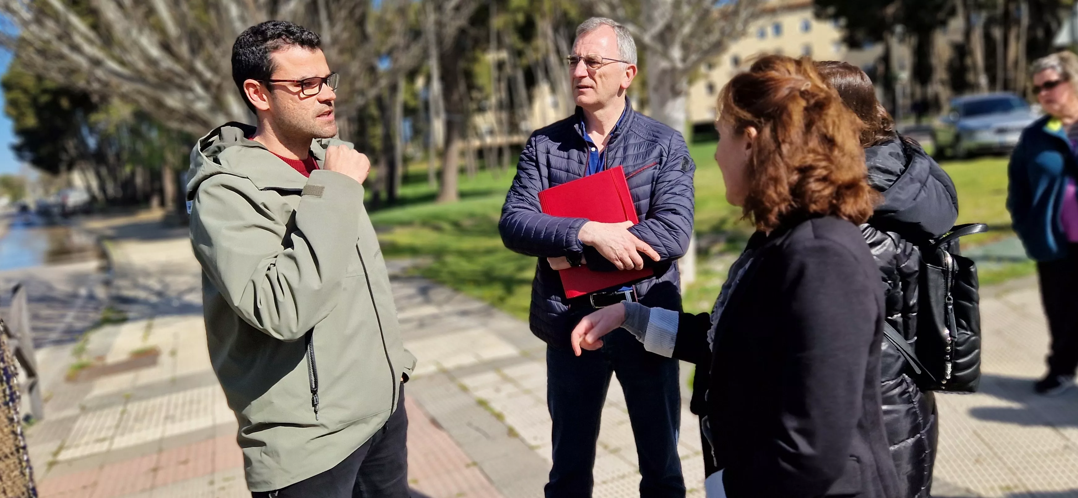  Reapertura de la pasarela sobre el río Isuela. Foto Myriam Martínez 