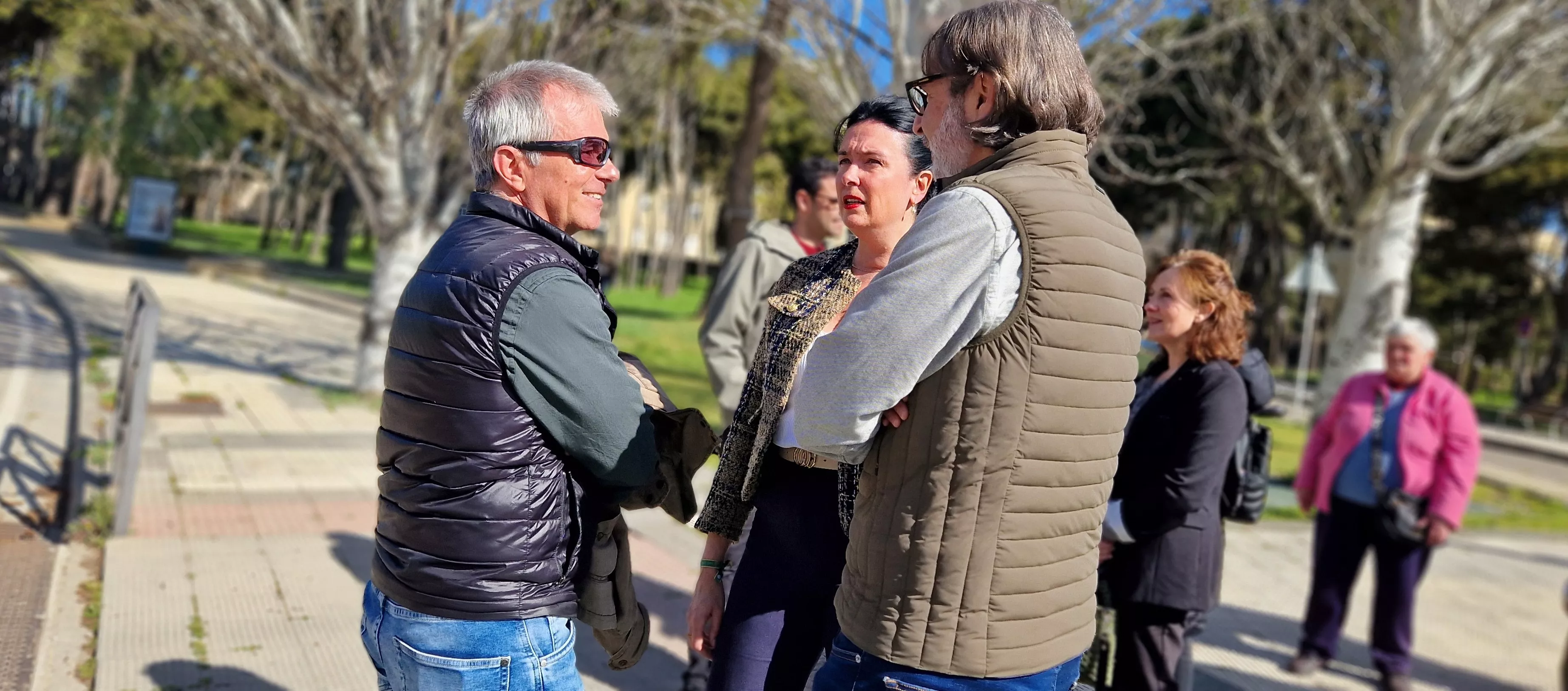  Reapertura de la pasarela sobre el río Isuela. Foto Myriam Martínez