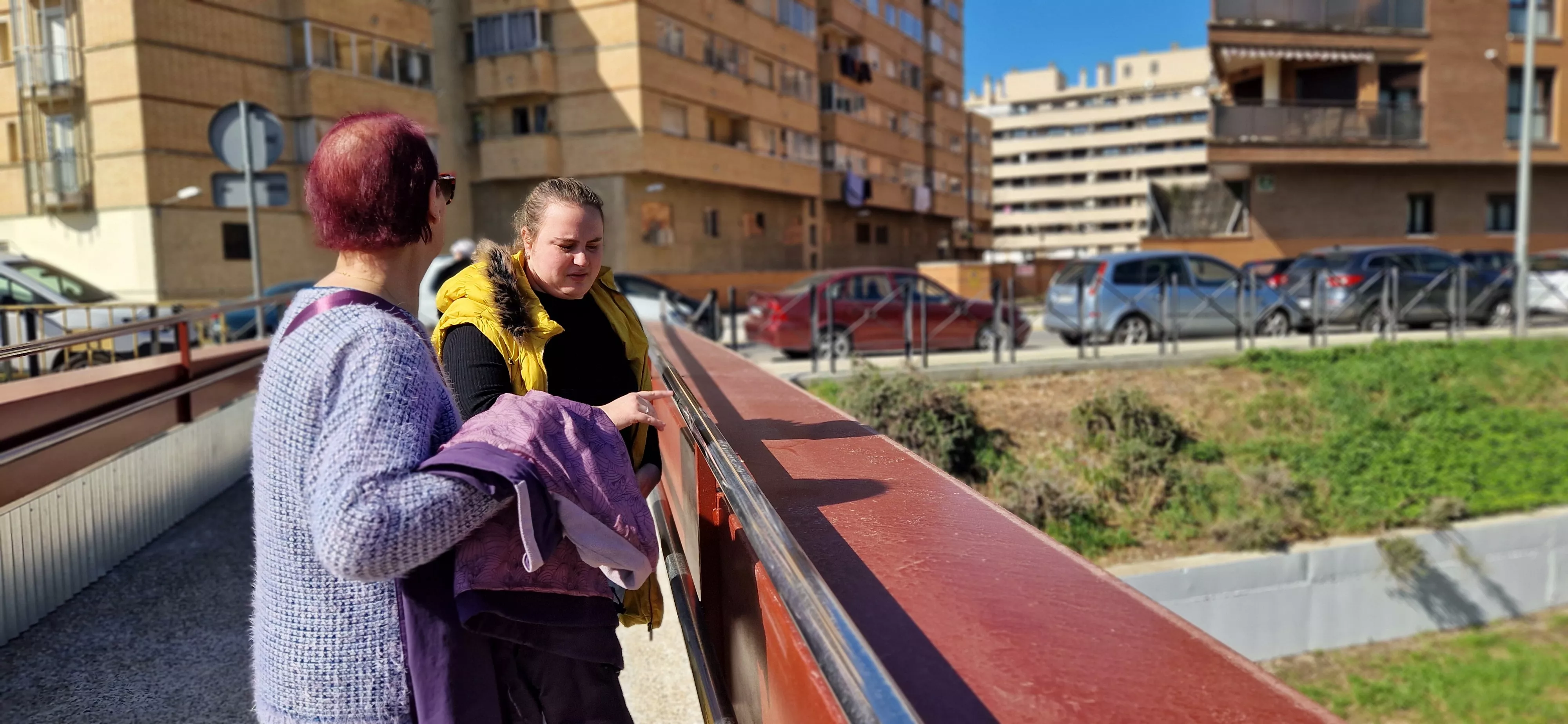  Reapertura de la pasarela sobre el río Isuela. Foto Myriam Martínez 