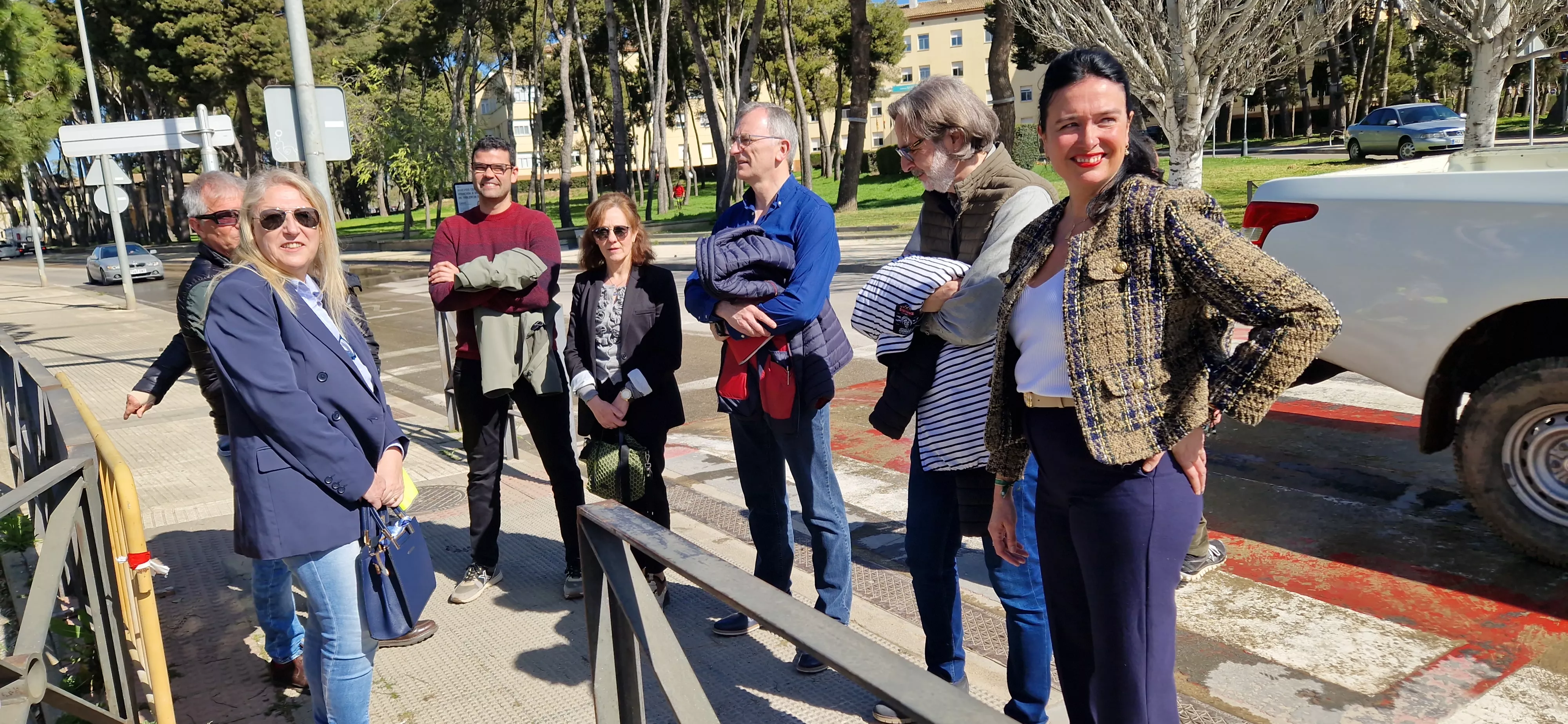  Reapertura de la pasarela sobre el río Isuela. Foto Myriam Martínez 