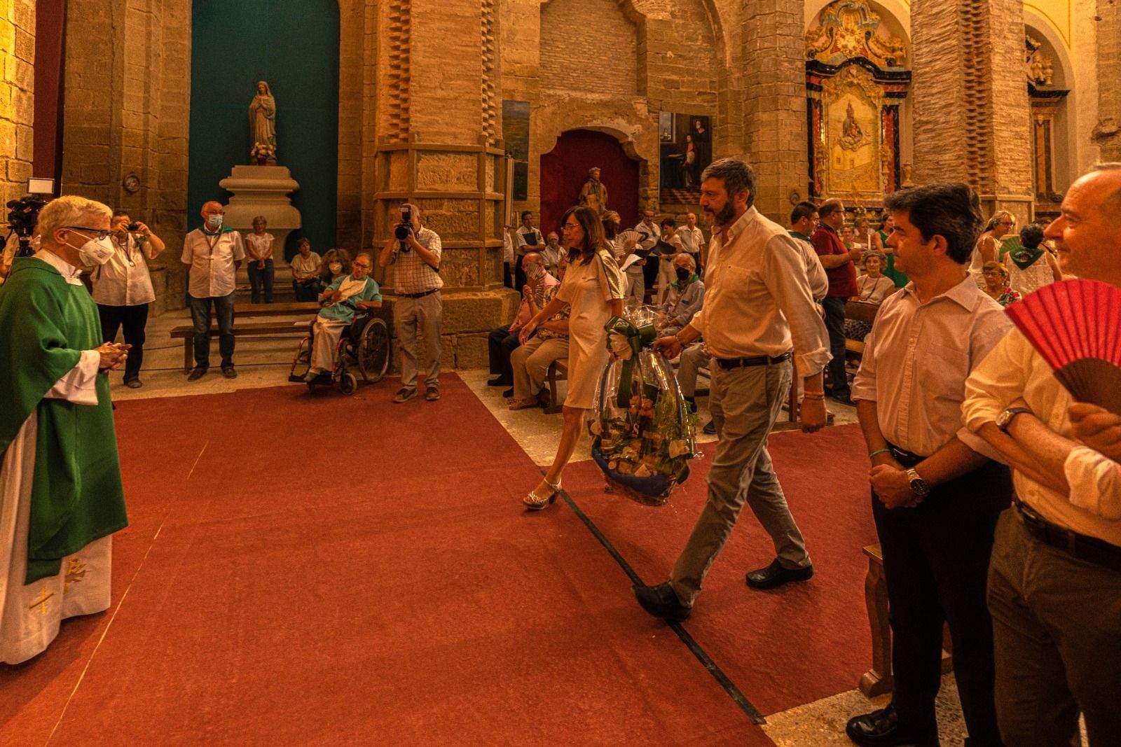 Homenaje a la Cuna de San Lorenzo. Foto José Antonio Terrón 