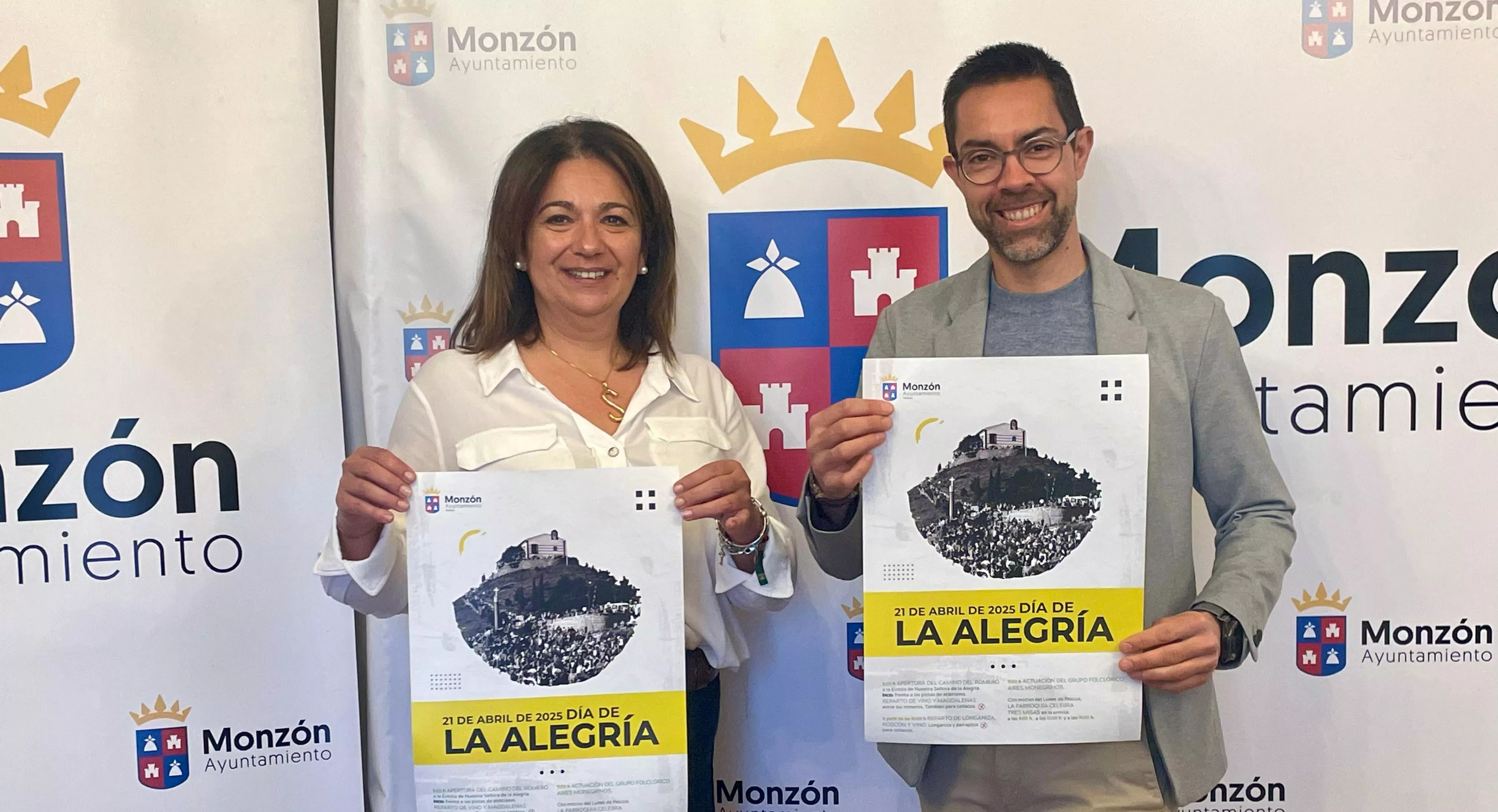 Monzón se prepara para celebrar el Día de la Alegría que reunirá a miles de romeros.