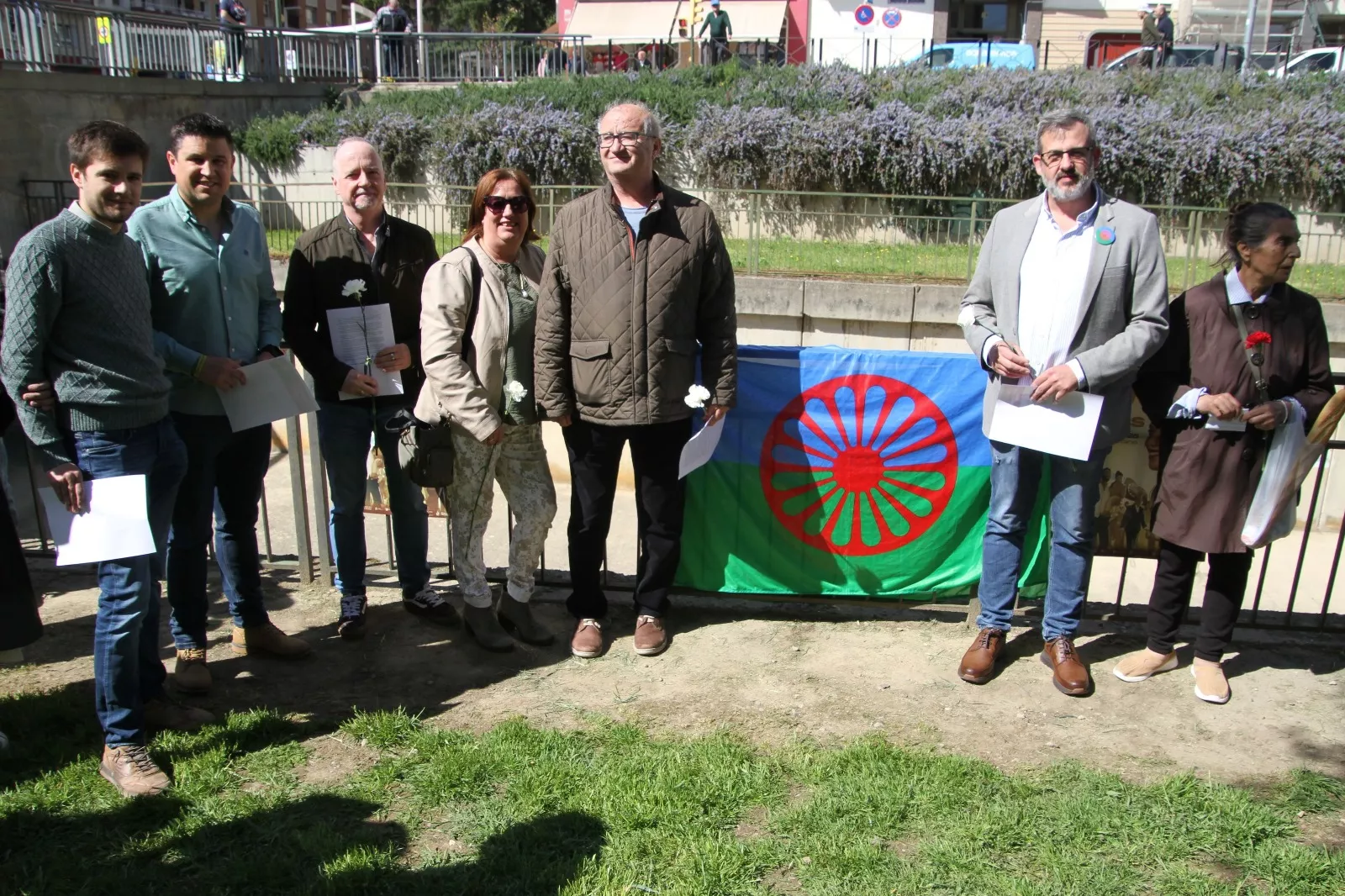Conmemoración de los 600 años del Pueblo Gitano a orillas del Isuela. Foto Carlos Neofato