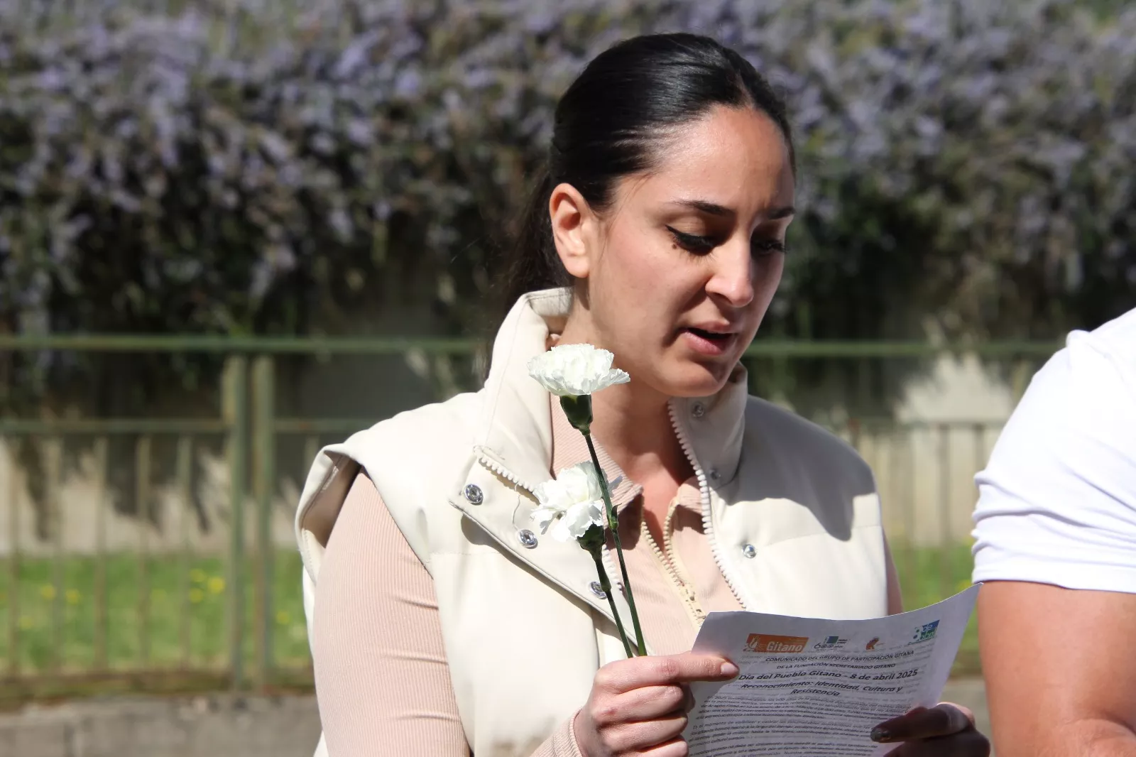 Conmemoración de los 600 años del Pueblo Gitano a orillas del Isuela. Foto Carlos Neofato
