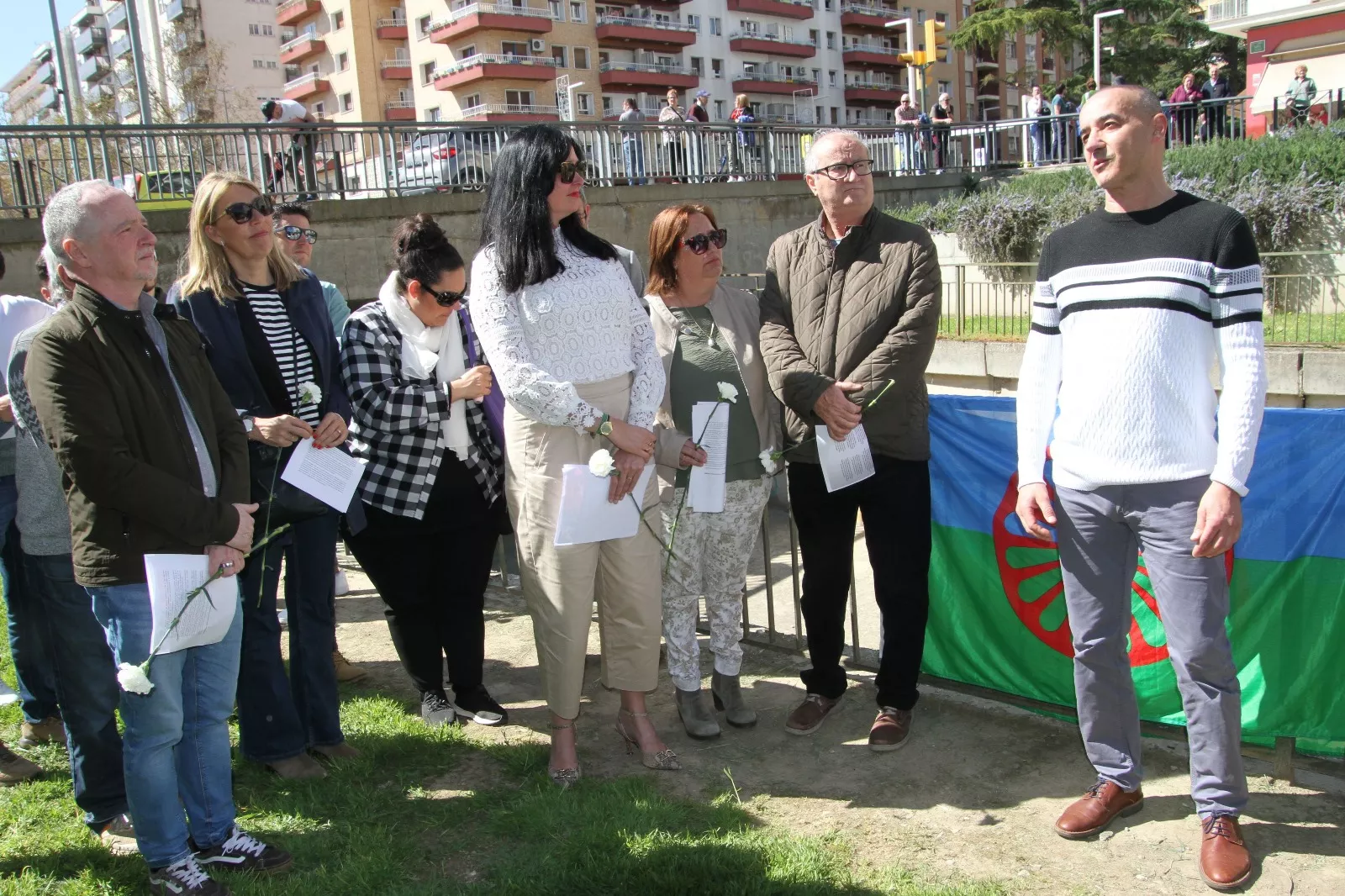 Conmemoración de los 600 años del Pueblo Gitano a orillas del Isuela. Foto Carlos Neofato