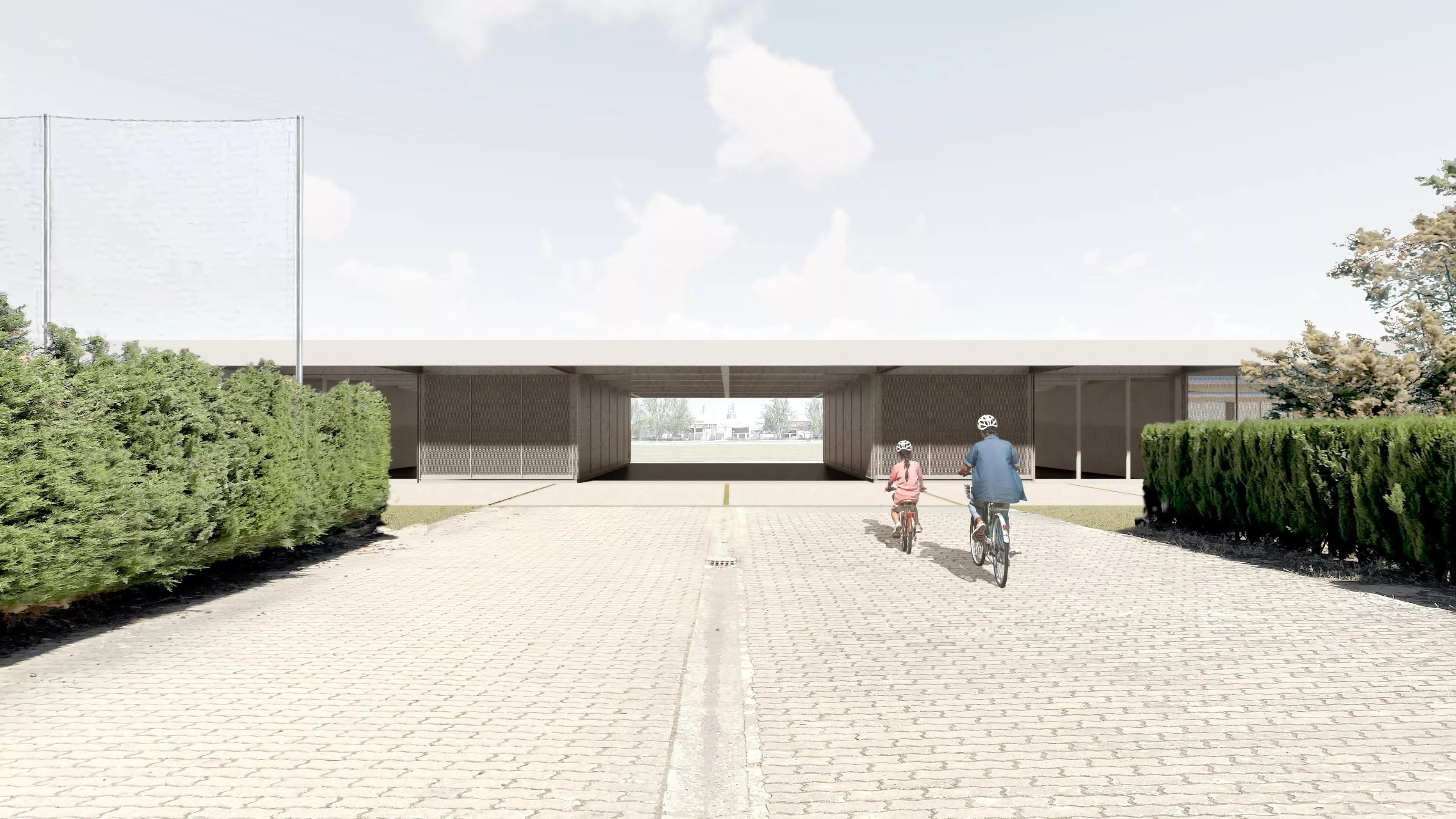 Imágenes del nuevo proyecto de la Ciudad Deportiva José María Escriche