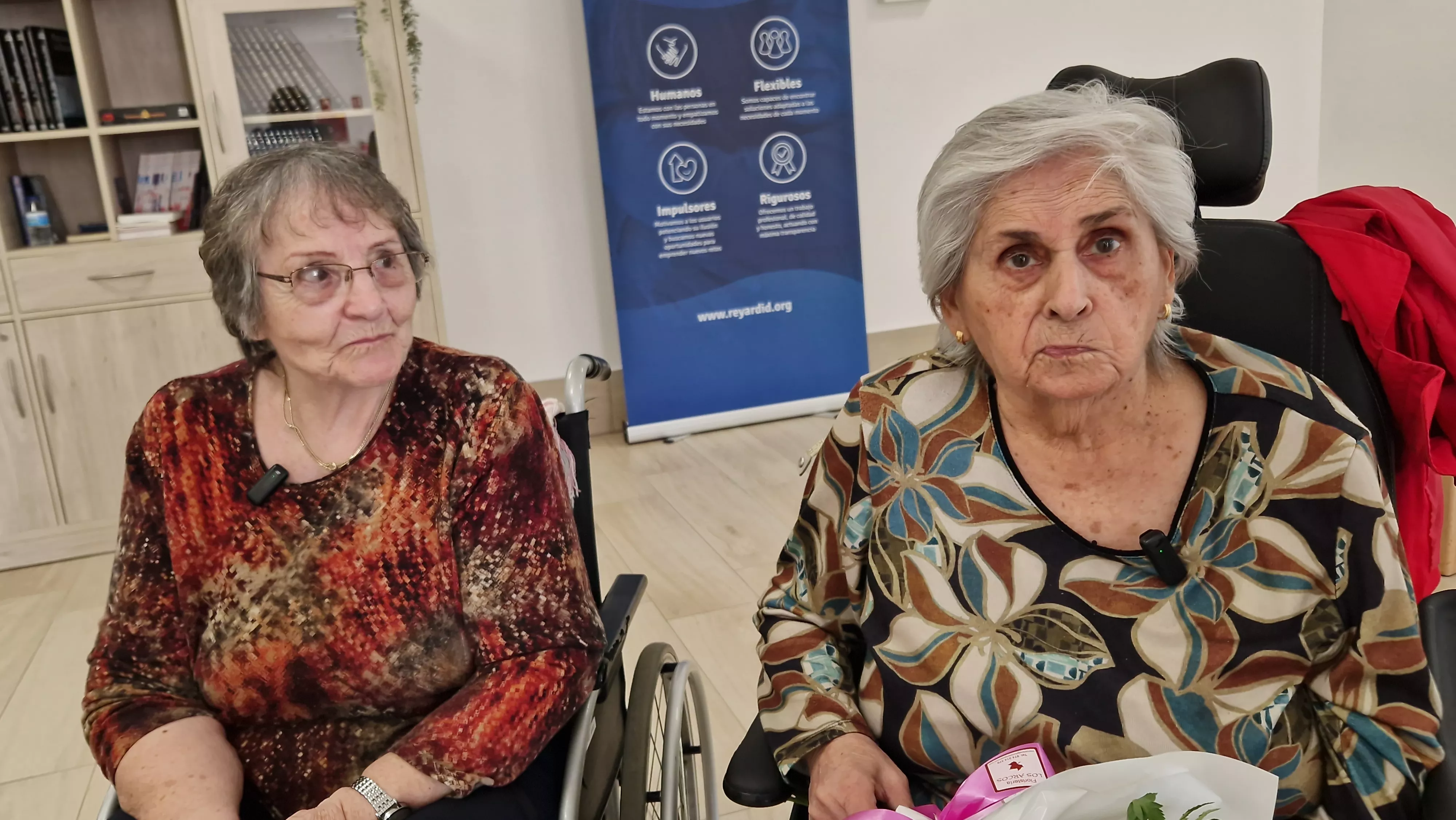 Pepa Sagredo y Carmen Bernués. Foto Myriam Martínez