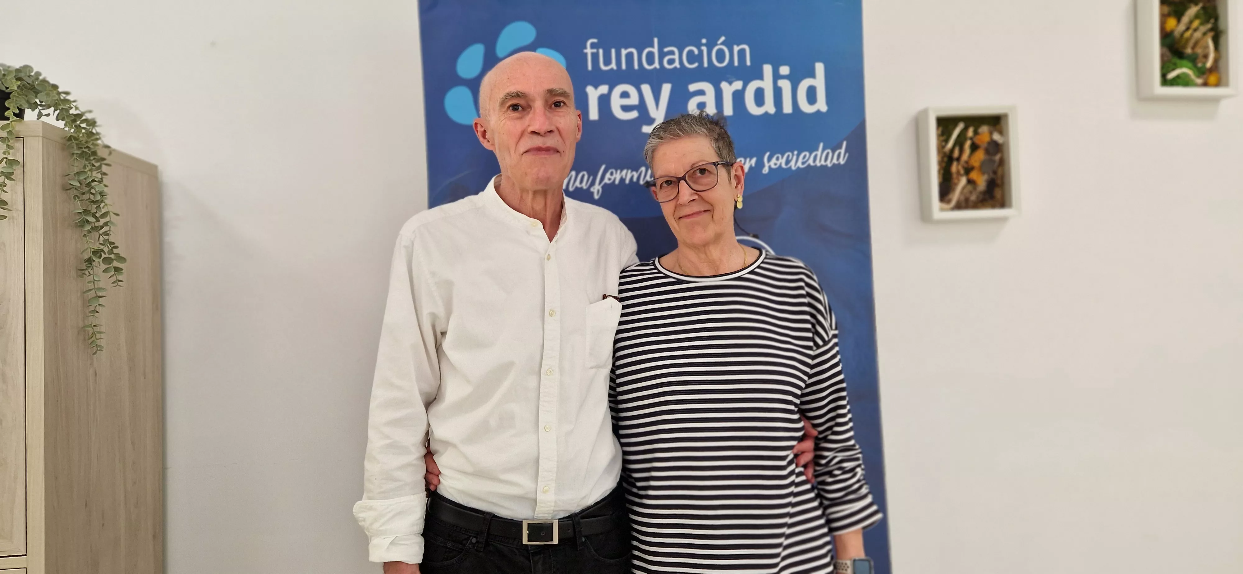 El Coro de la Universidad Ciudadana en la Residencia Rey Ardid. Foto Myriam Martínez