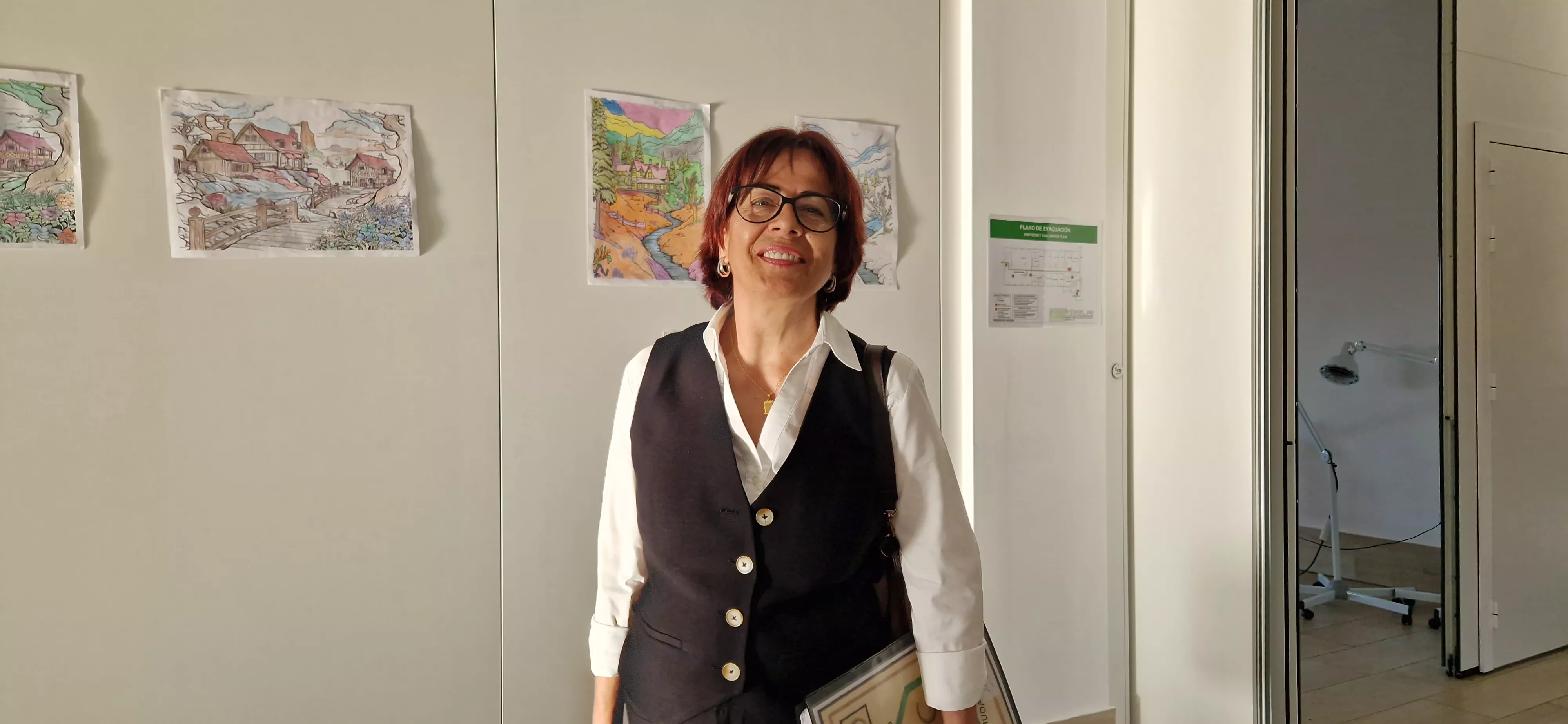 El Coro de la Universidad Ciudadana en la Residencia Rey Ardid. Foto Myriam Martínez