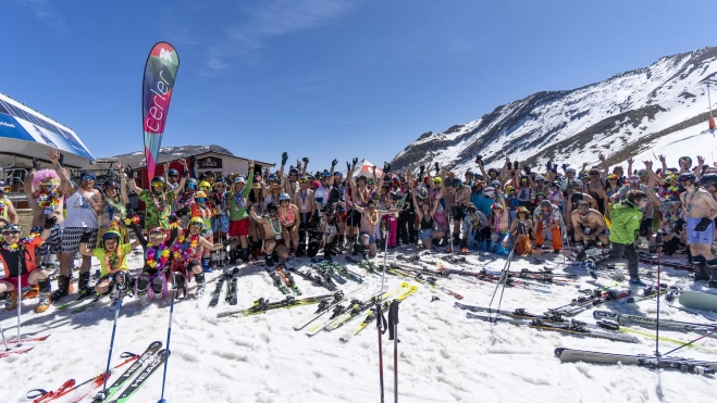 Bajada Tropical la pasada temporada en Cerler.