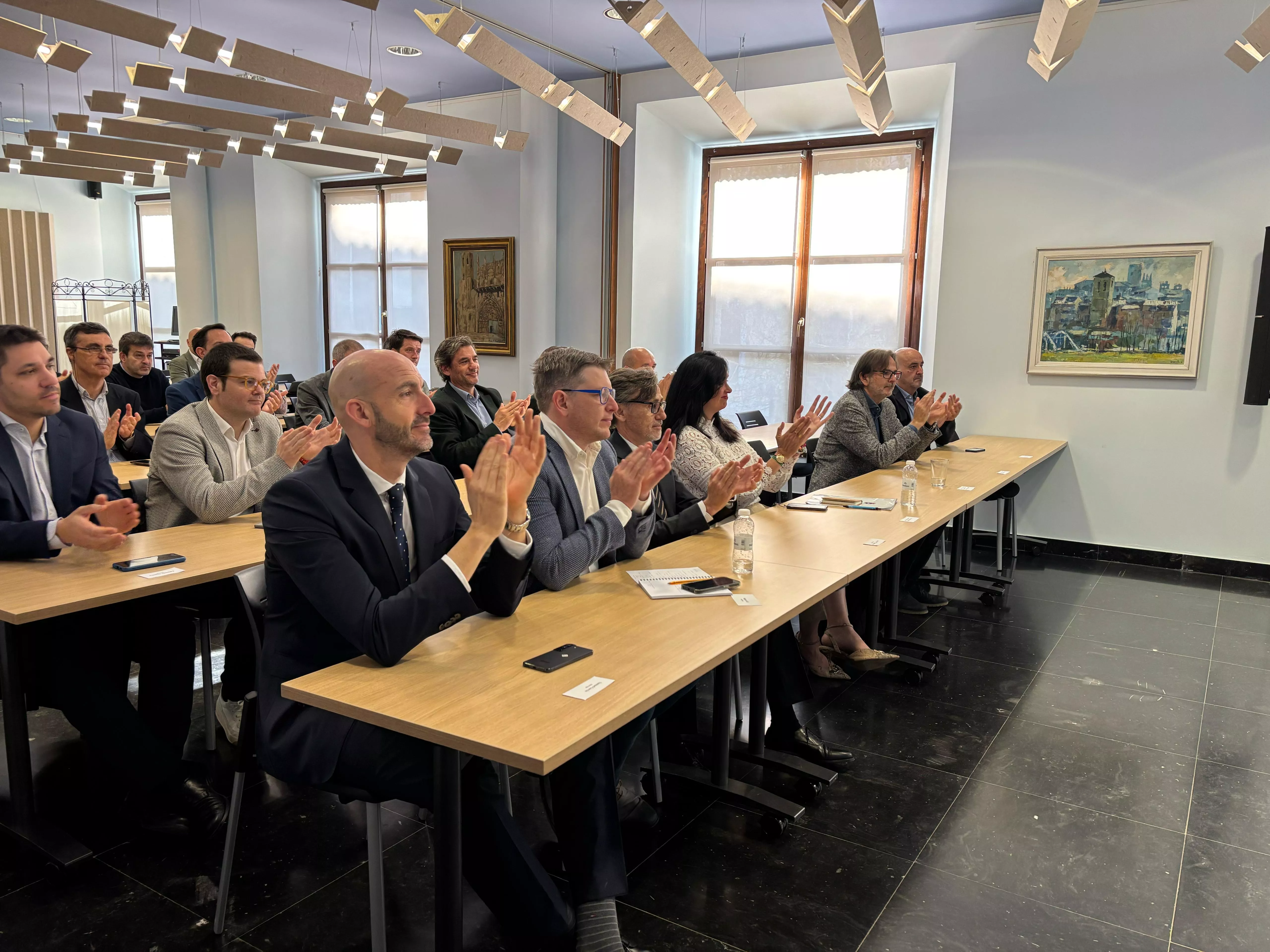 Asistentes a la primera jornada del ciclo sobre descarbonización