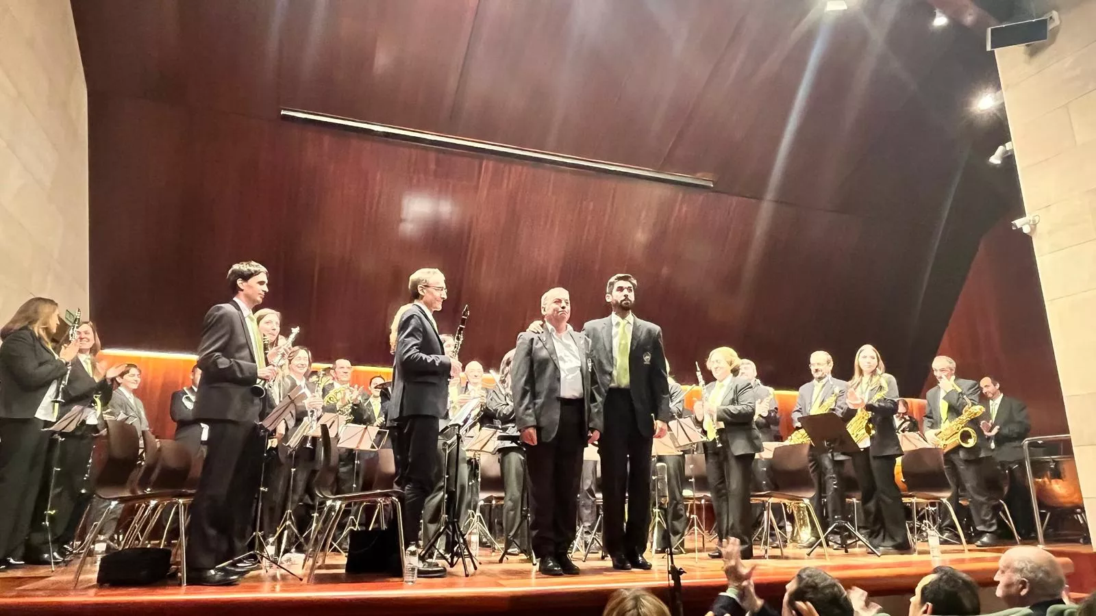 Concierto de Semana Santa de la Banda de Música de Huesca. Foto Mercedes Manterola