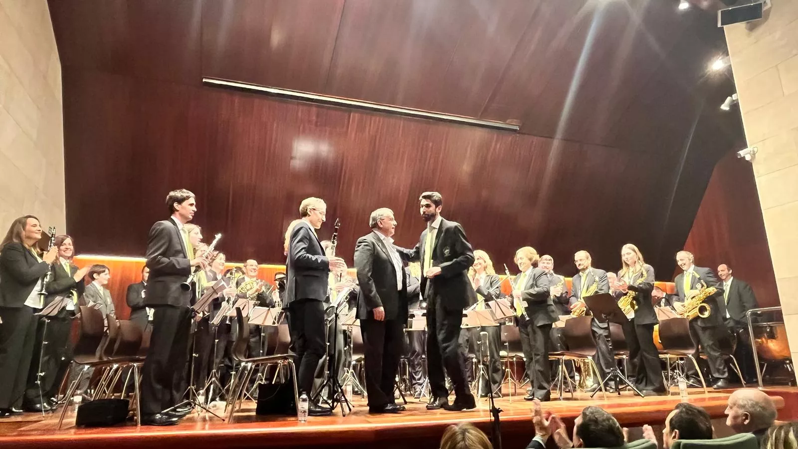 Concierto de Semana Santa de la Banda de Música de Huesca. Foto Mercedes Manterola