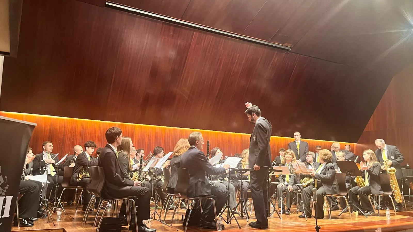 Concierto de Semana Santa de la Banda de Música de Huesca. Foto Mercedes Manterola