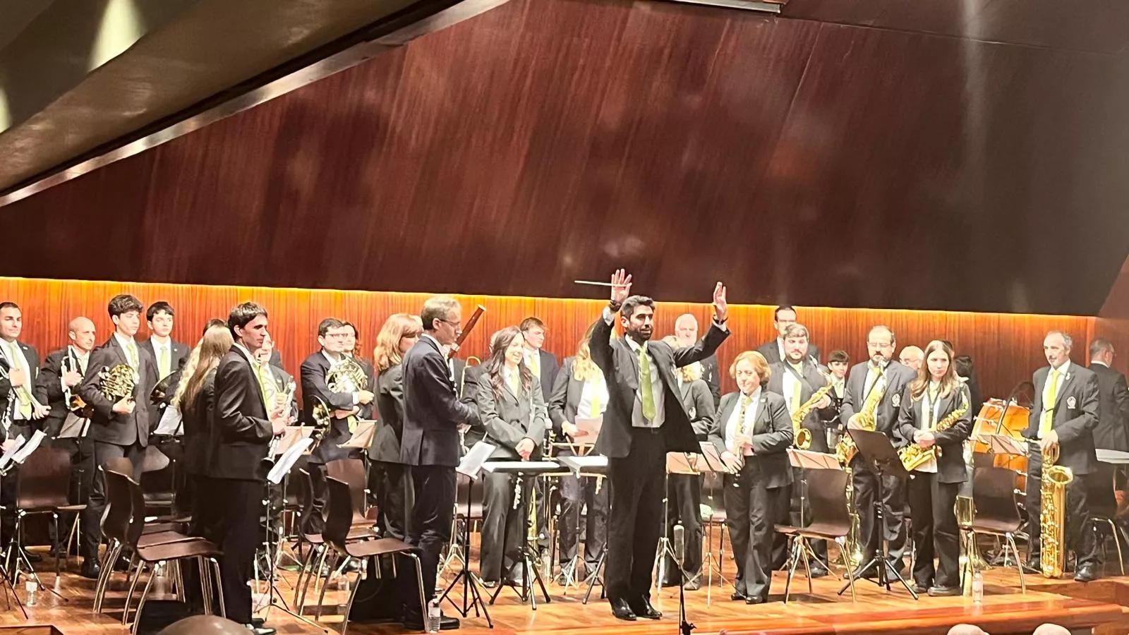 Concierto de Semana Santa de la Banda de Música de Huesca. Foto Mercedes Manterola