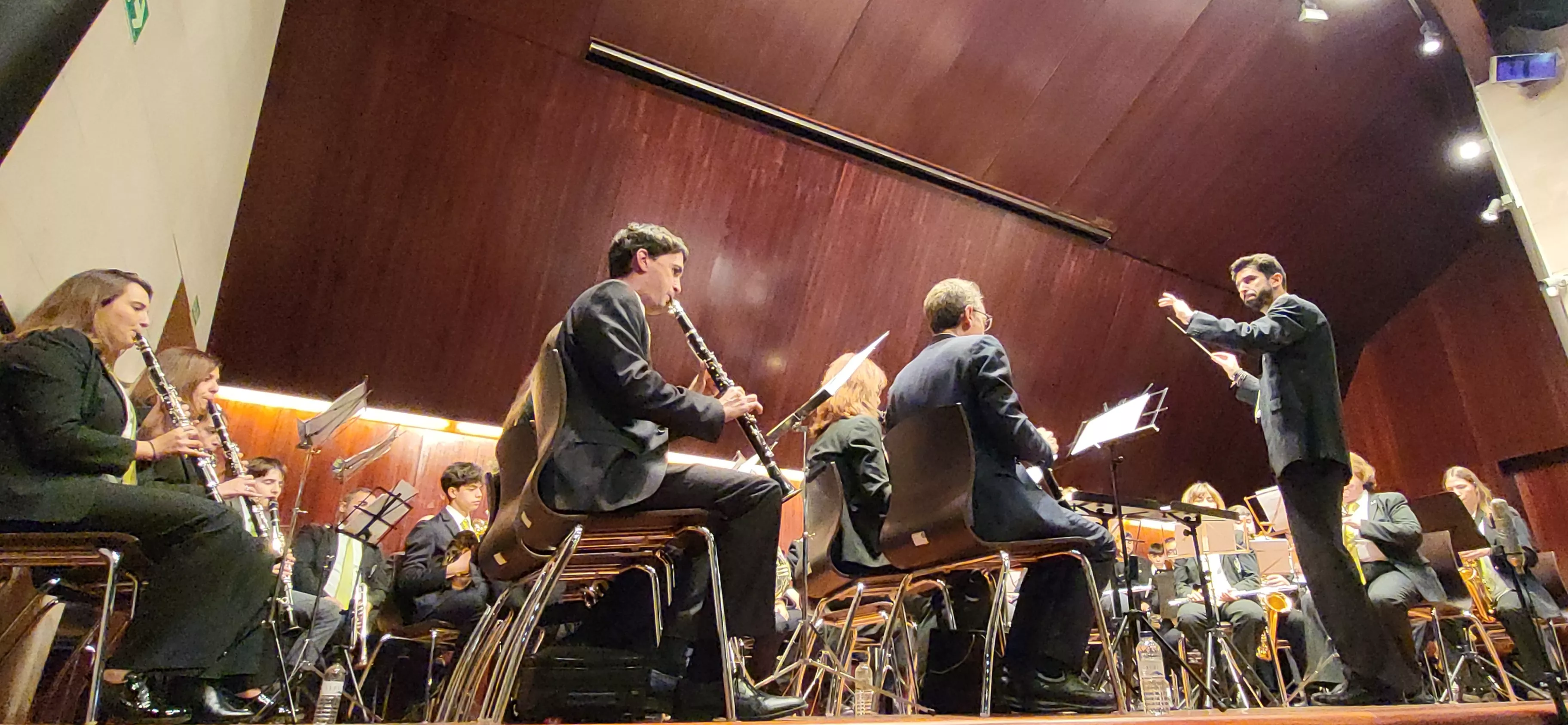 Concierto de Semana Santa de la Banda de Música de Huesca. Foto Mercedes Manterola