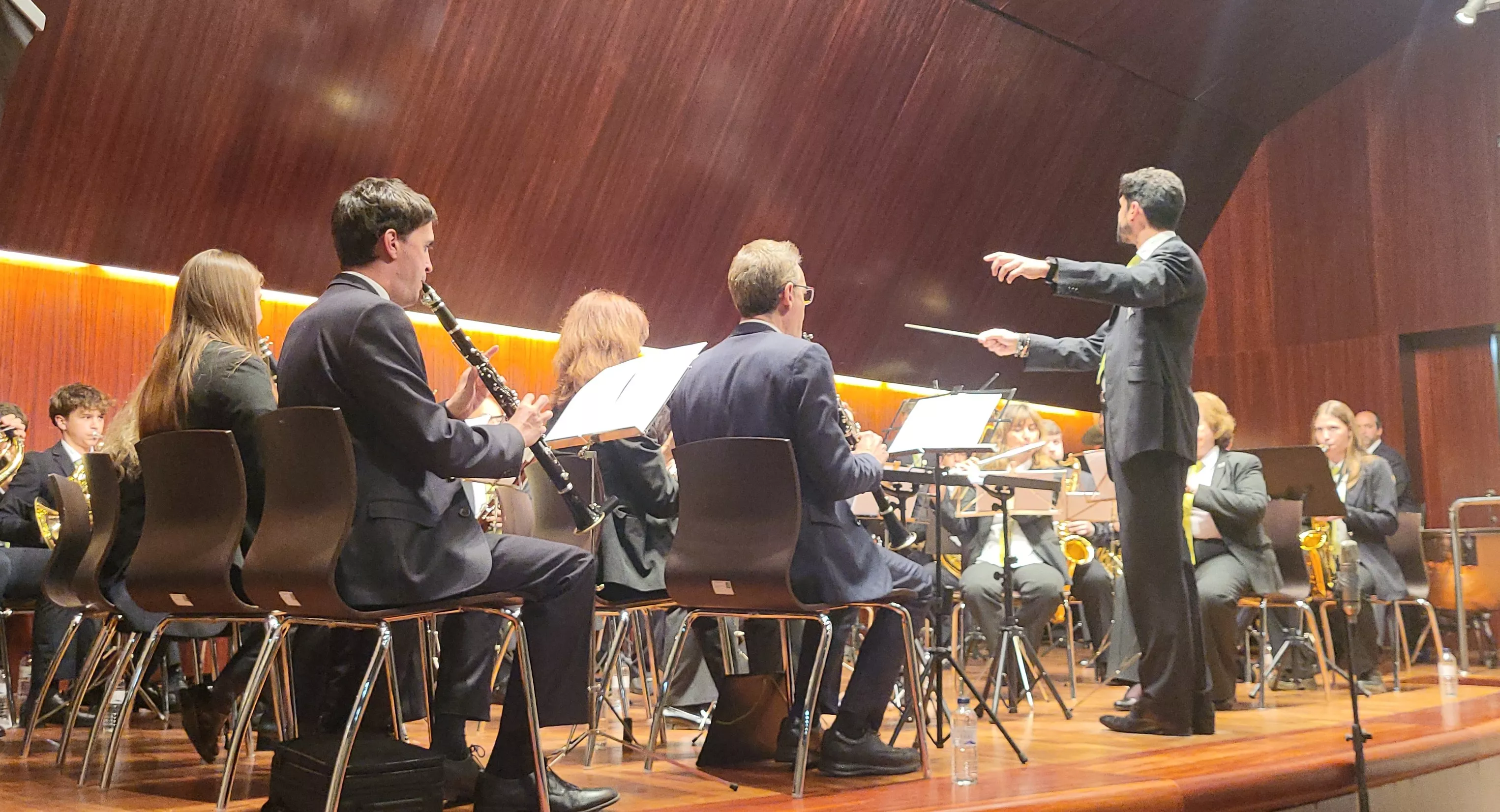 Concierto de Semana Santa de la Banda de Música de Huesca. Foto Mercedes Manterola