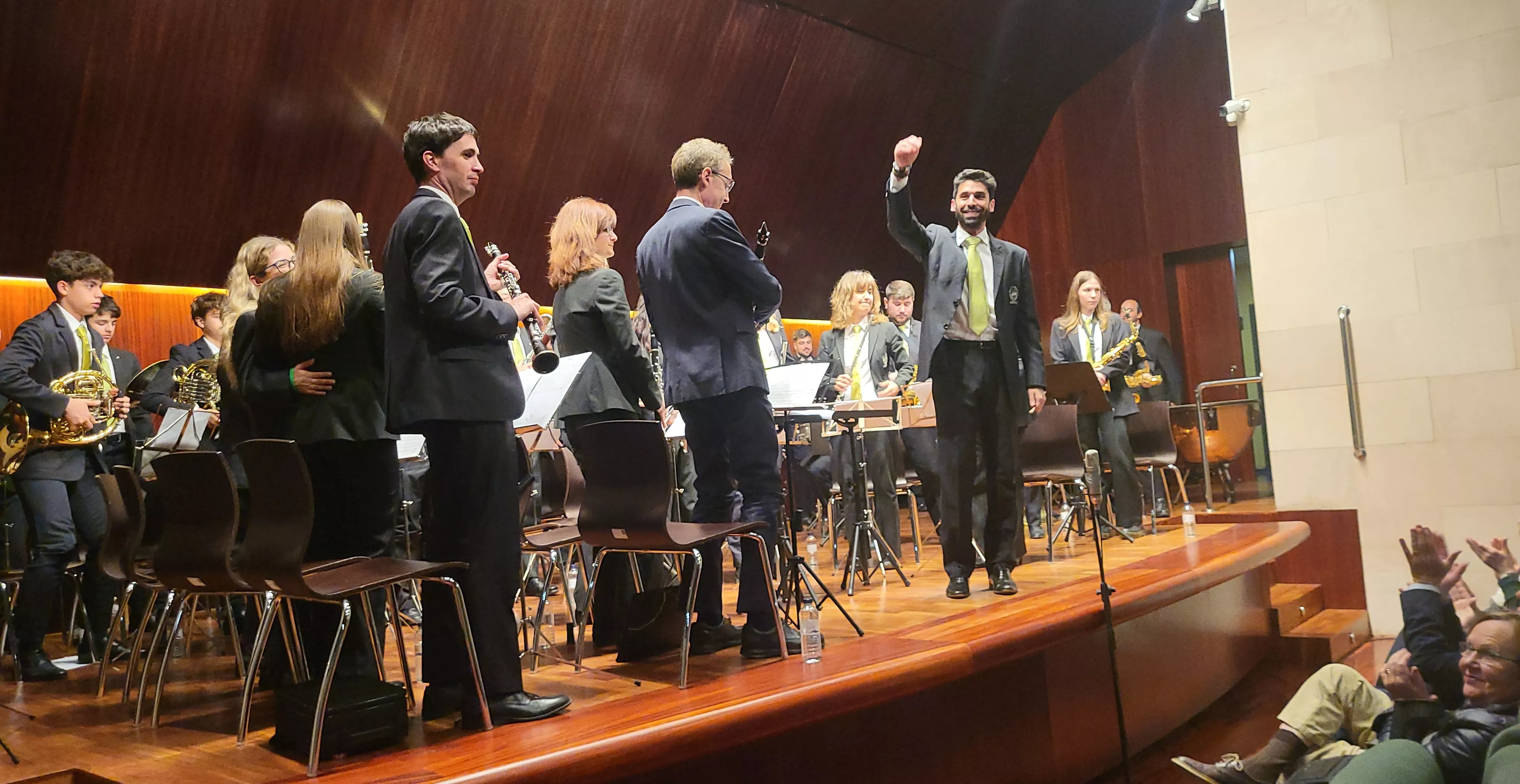 Concierto de Semana Santa de la Banda de Música de Huesca. Foto Mercedes Manterola