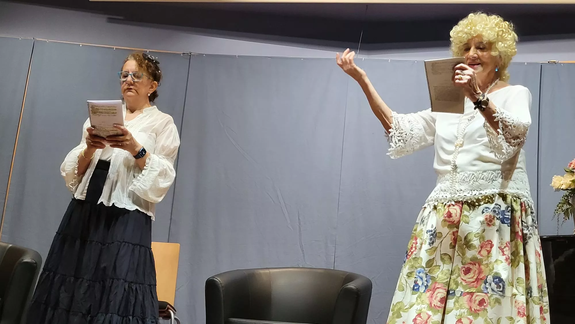 Interpretación de Las Mujeres Sabias de Molière en Huesca