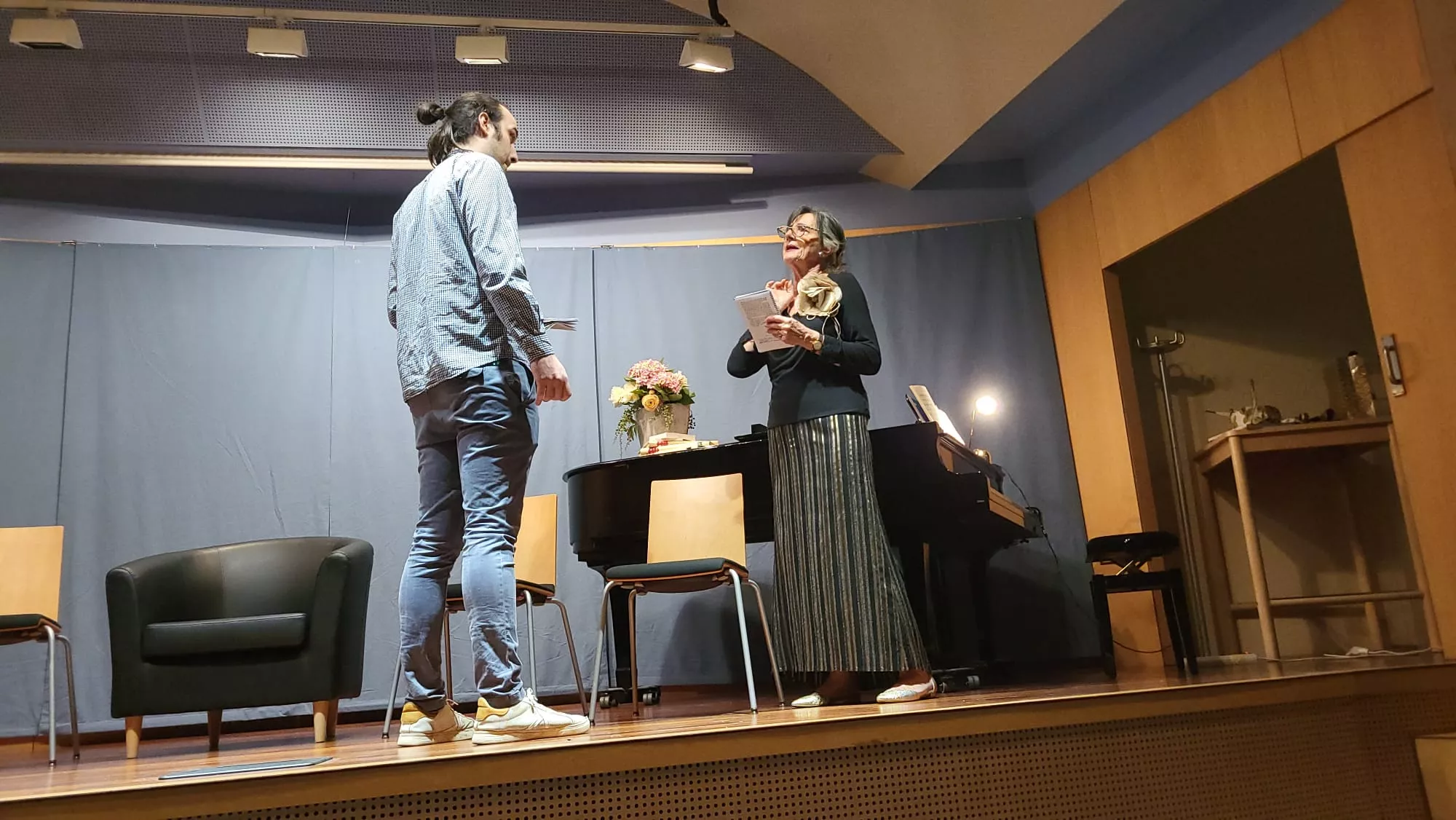 Interpretación de Las Mujeres Sabias de Molière en Huesca