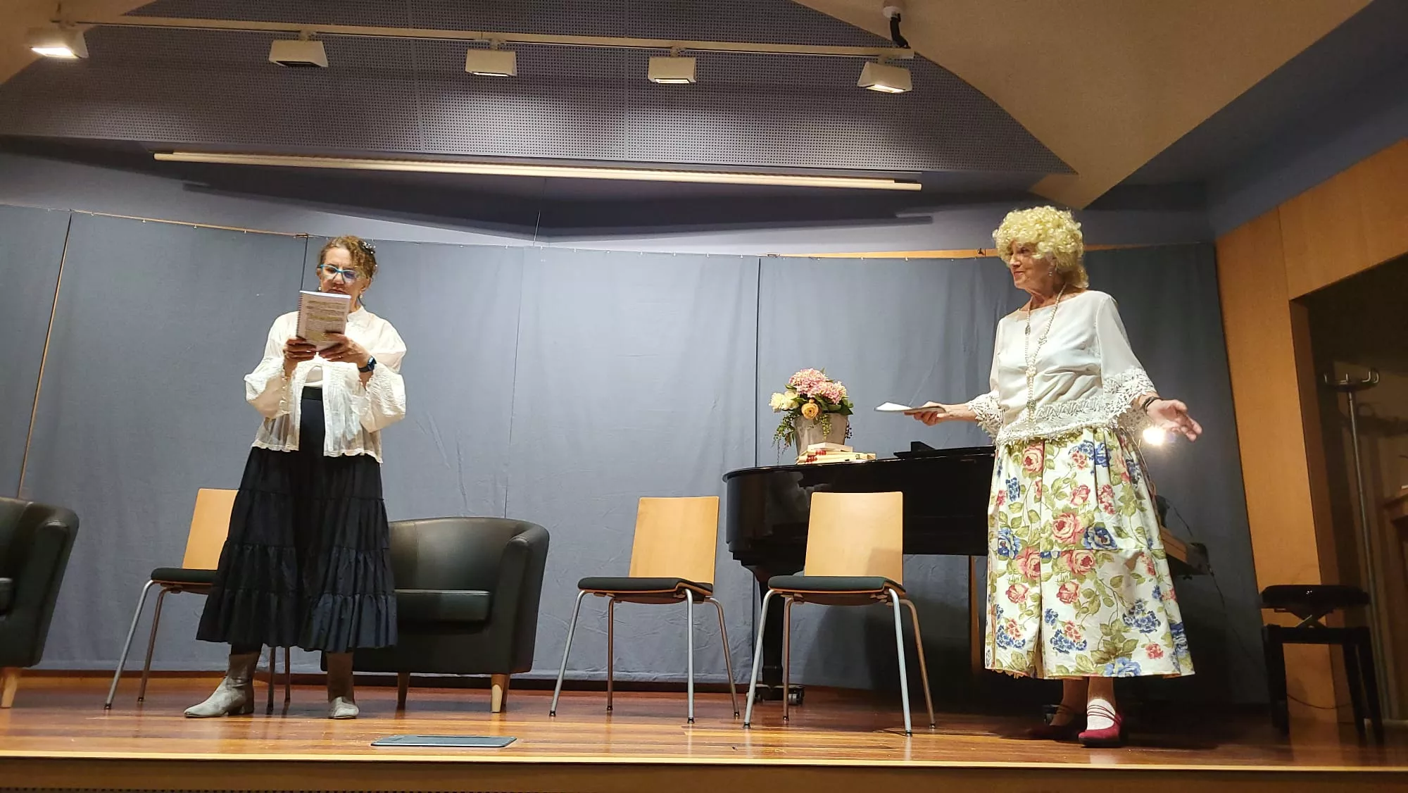 Interpretación de Las Mujeres Sabias de Molière en Huesca