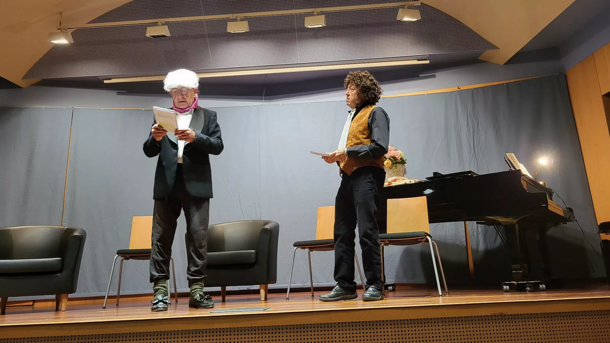 Interpretación de Las Mujeres Sabias de Molière en Huesca