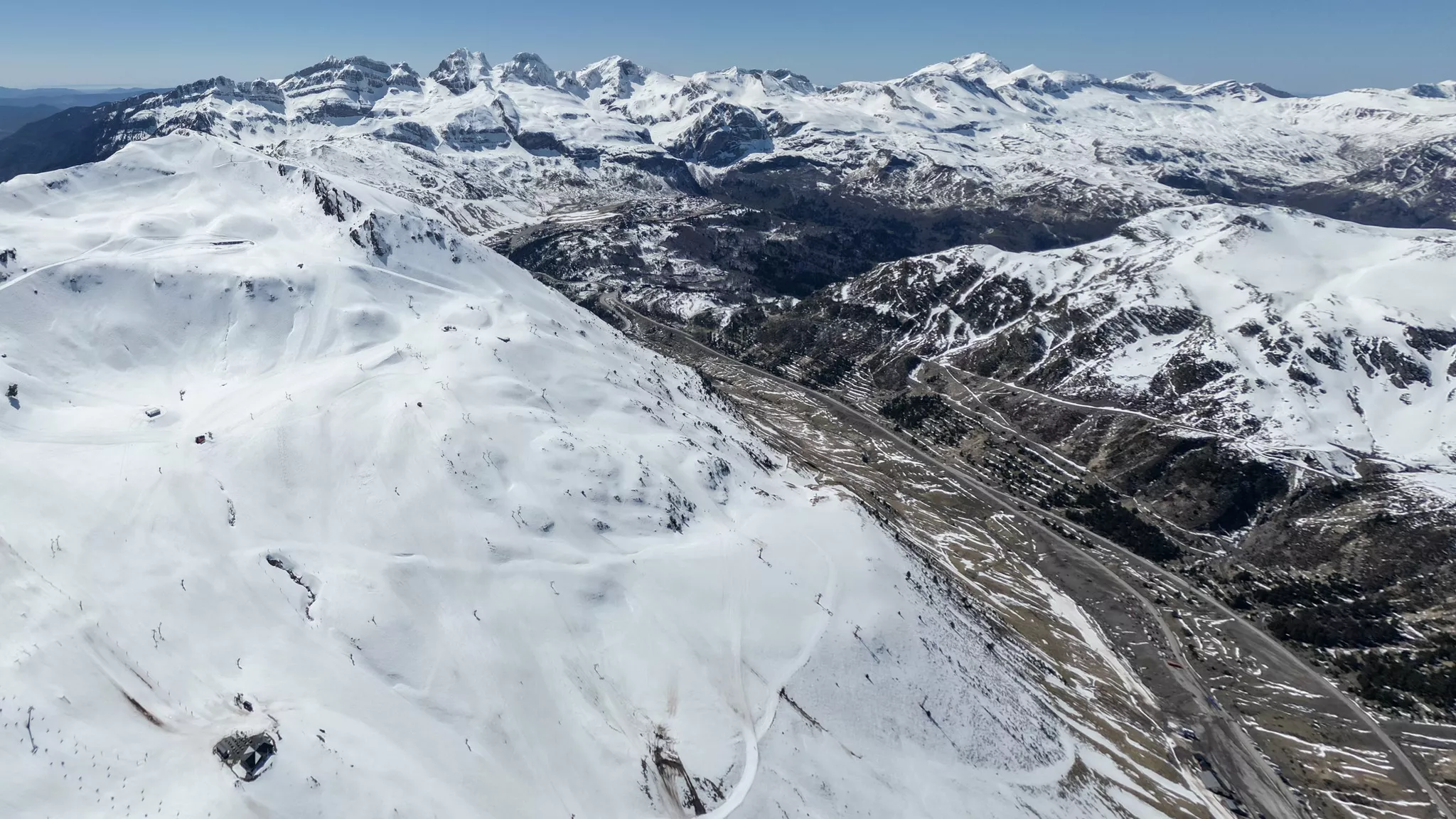 Imagen de la situación actual de Astún.