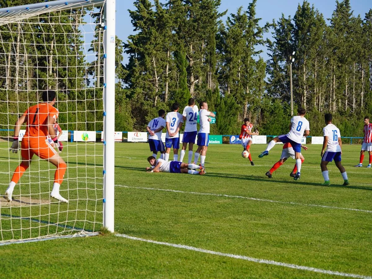 Foto de archivo en un partido en el campo del Gurrea.