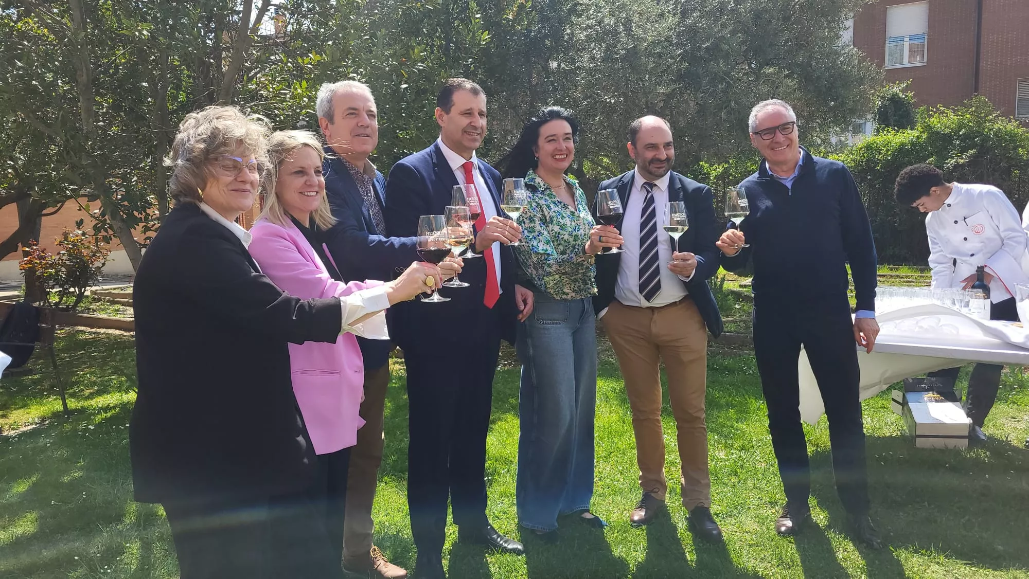 Brindis por la Ruta del Somontano Brindis por la Ruta del Somontano