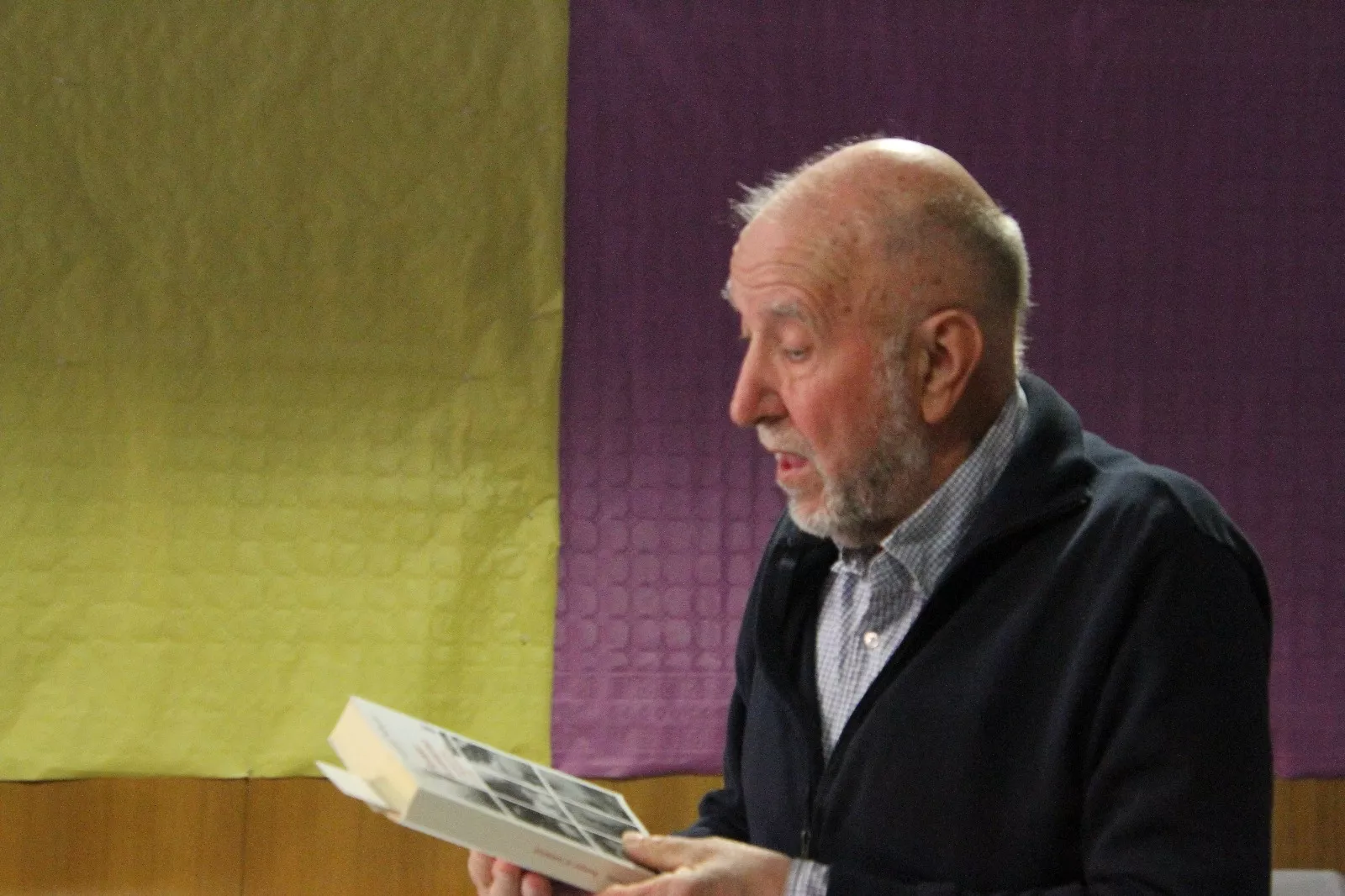 José María Adé, durante su intervención en estas jornadas del CRMAHU. Foto Carlos Neofato