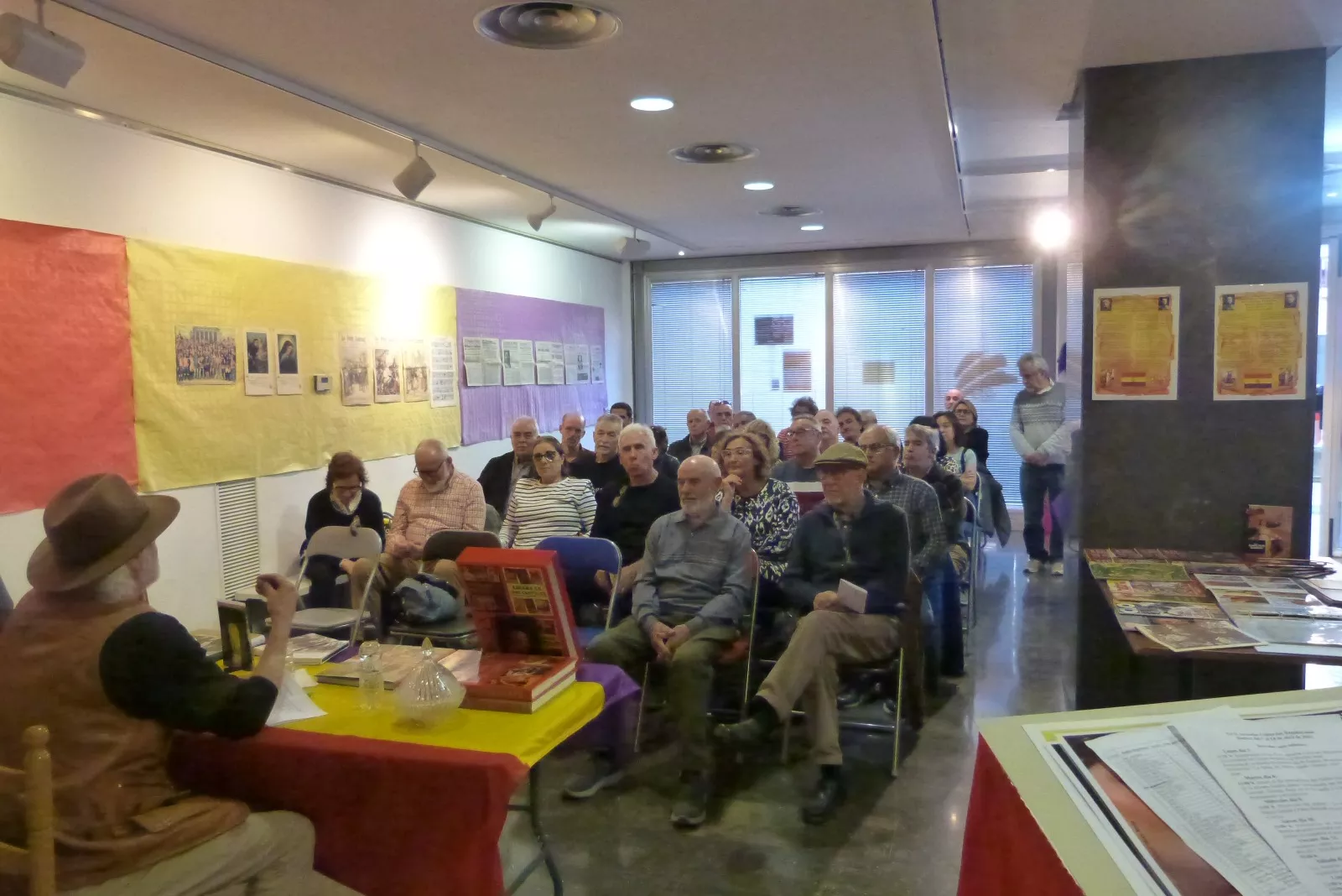 Jornada inaugural de las XVII Jornadas Republicanas de Huesca con Eugenio Monesma. Foto Javier Roig