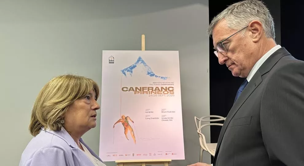Este es el cartel oficial del Mundial de Trail Running de Canfranc