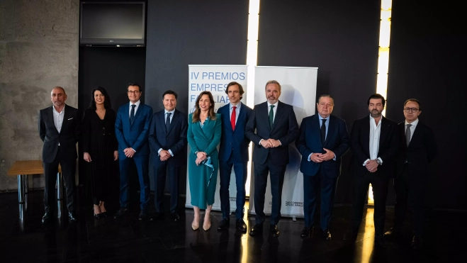 Foto de familia de los Premios de AEFA