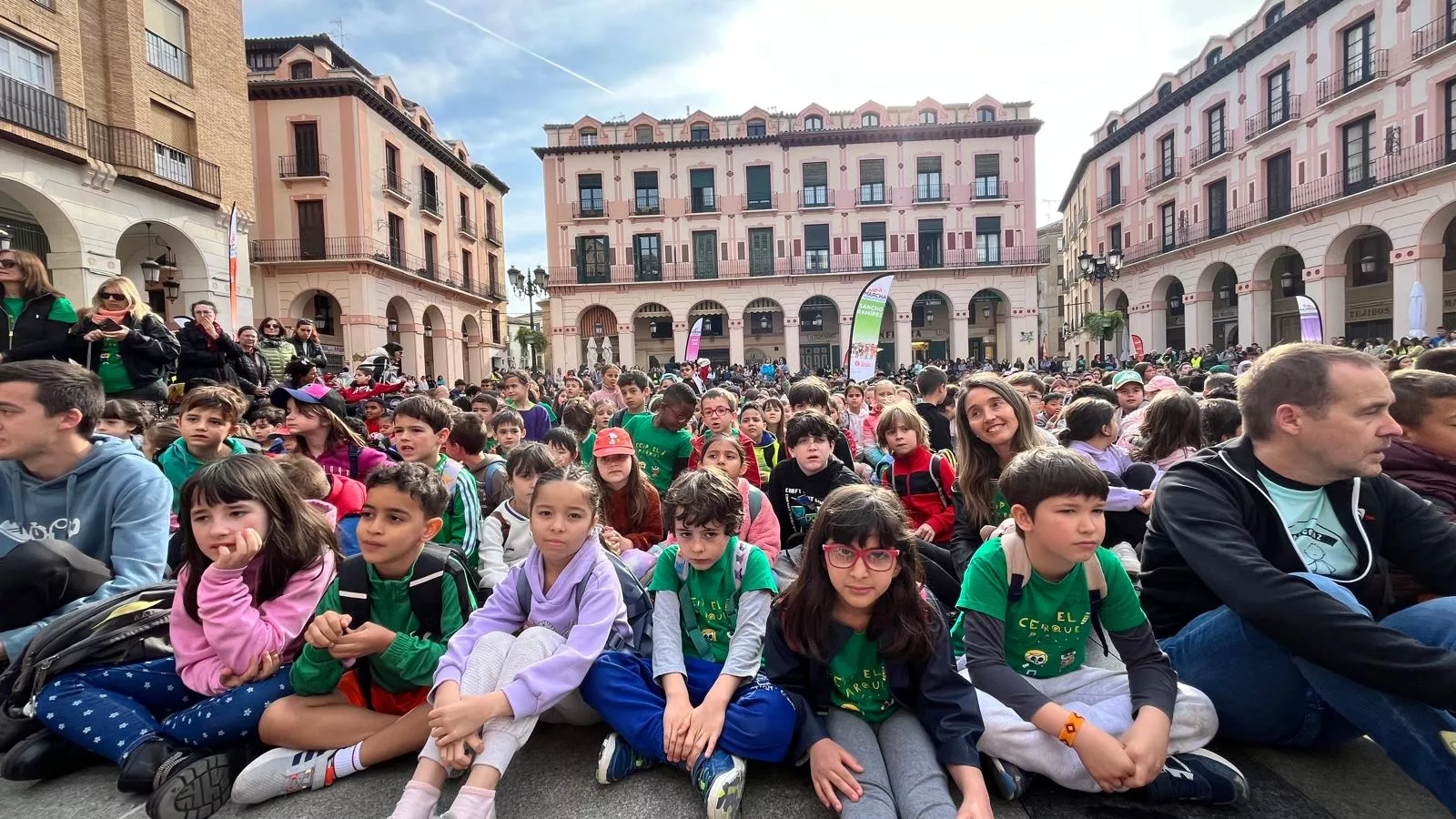 Mini Marcha Aspace en Huesca. Foto Mercedes Manterola