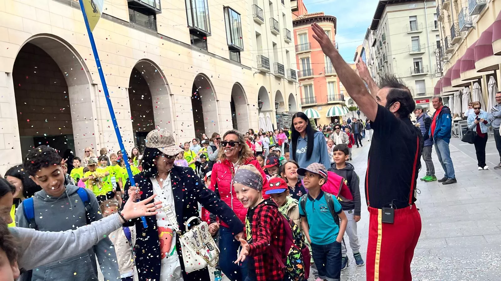 Mini Marcha Aspace en Huesca. Foto Mercedes Manterola