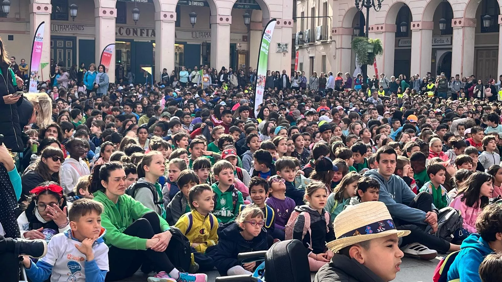 Mini Marcha Aspace en Huesca. Foto Mercedes Manterola