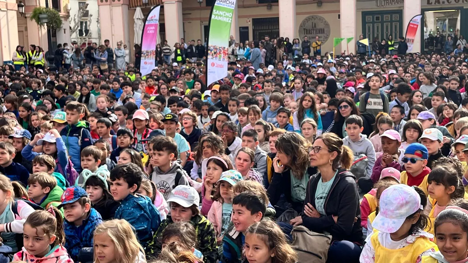 Mini Marcha Aspace en Huesca. Foto Mercedes Manterola