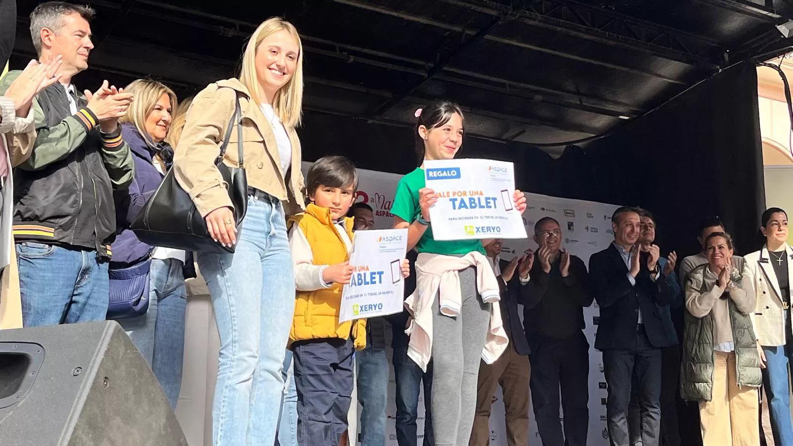 Mini Marcha Aspace en Huesca. Foto Mercedes Manterola