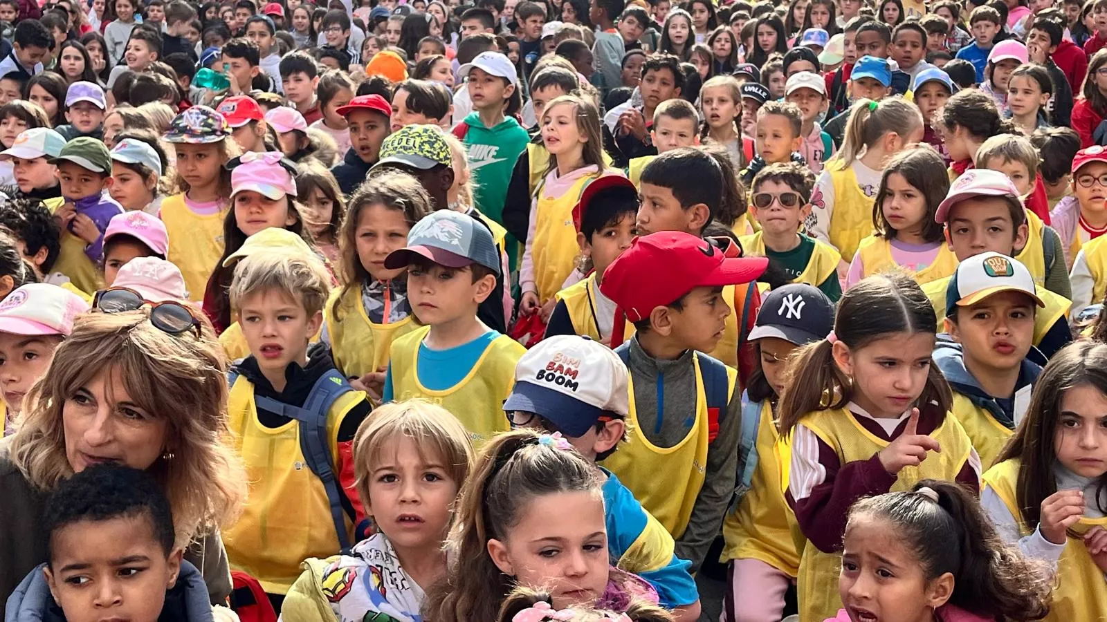 Mini Marcha Aspace en Huesca. Foto Mercedes Manterola