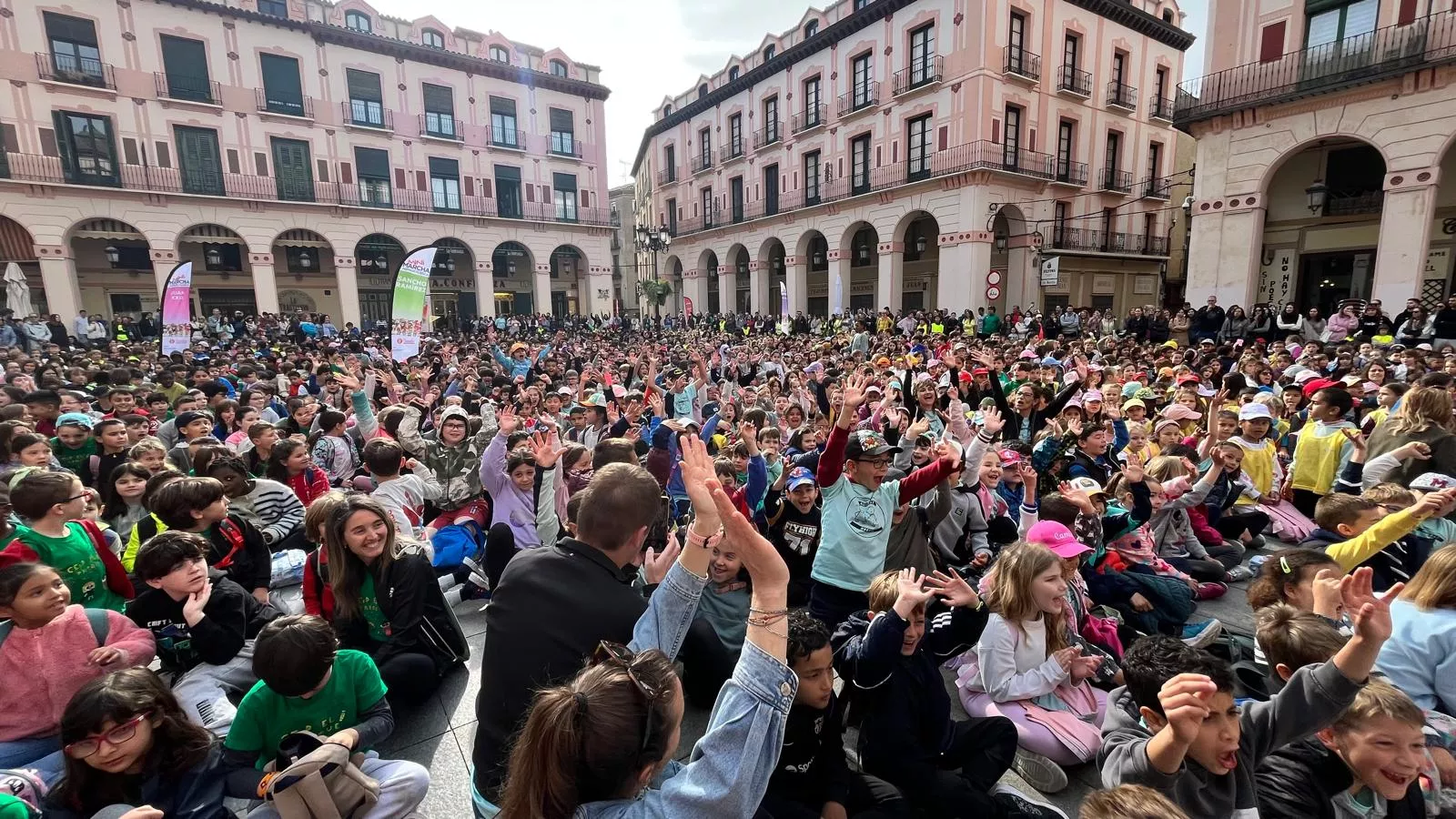 Mini Marcha Aspace en Huesca. Foto Mercedes Manterola
