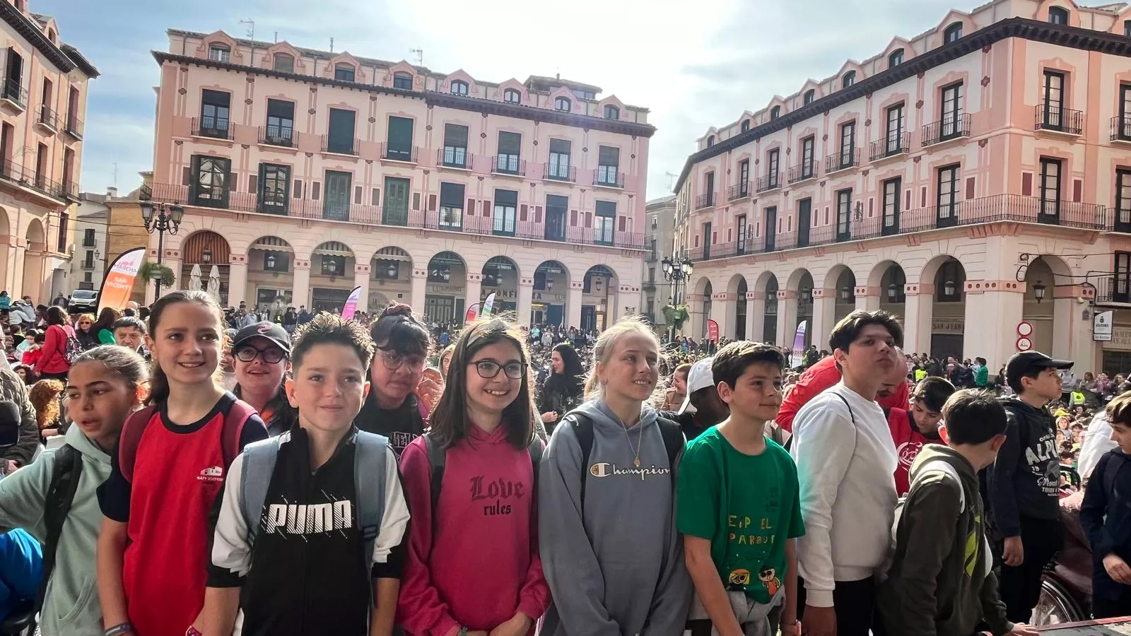 Mini Marcha Aspace en Huesca. Foto Mercedes Manterola