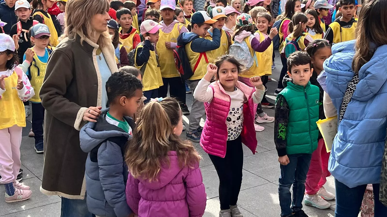 Mini Marcha Aspace en Huesca. Foto Mercedes Manterola