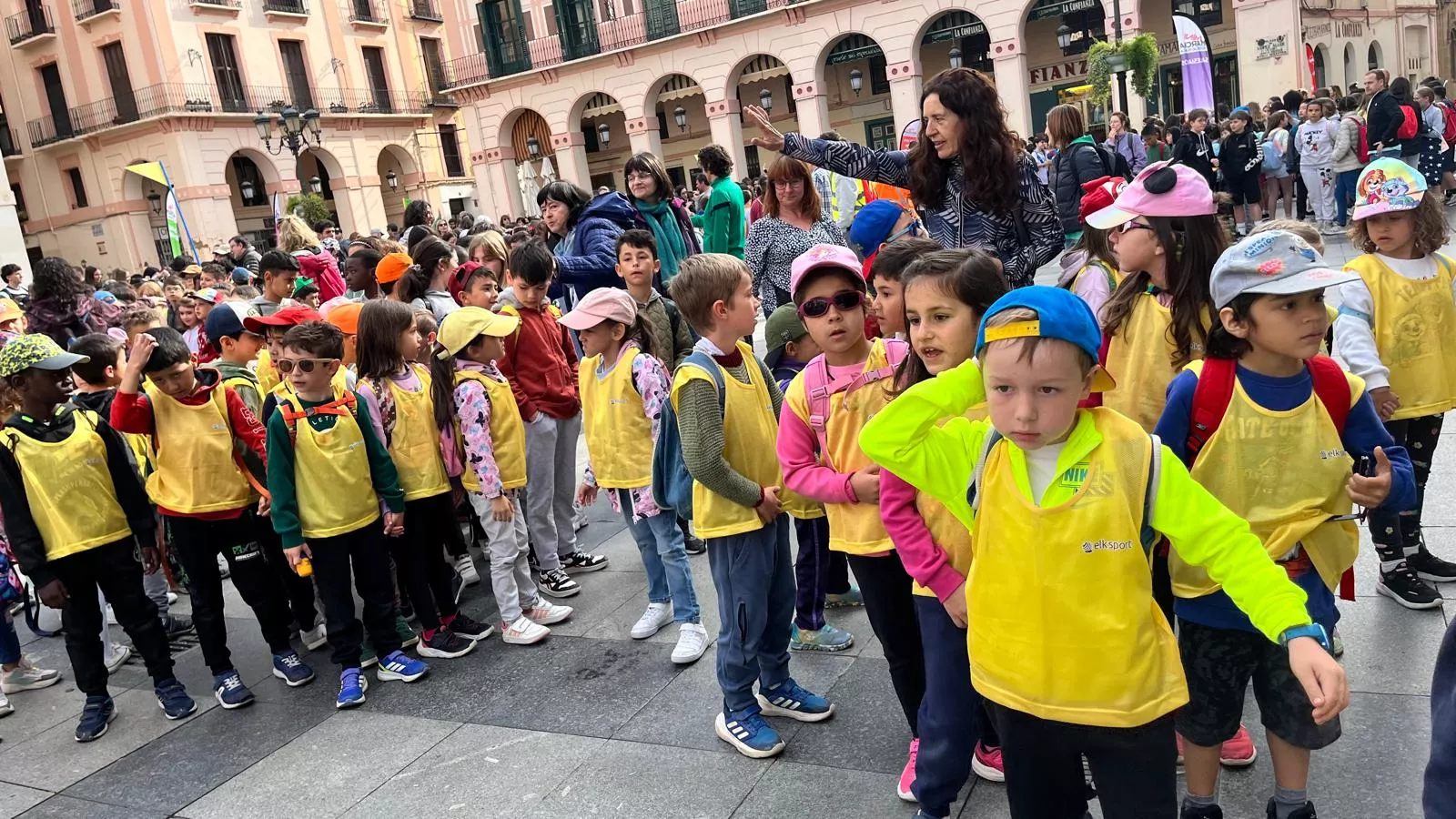 Mini Marcha Aspace en Huesca. Foto Mercedes Manterola