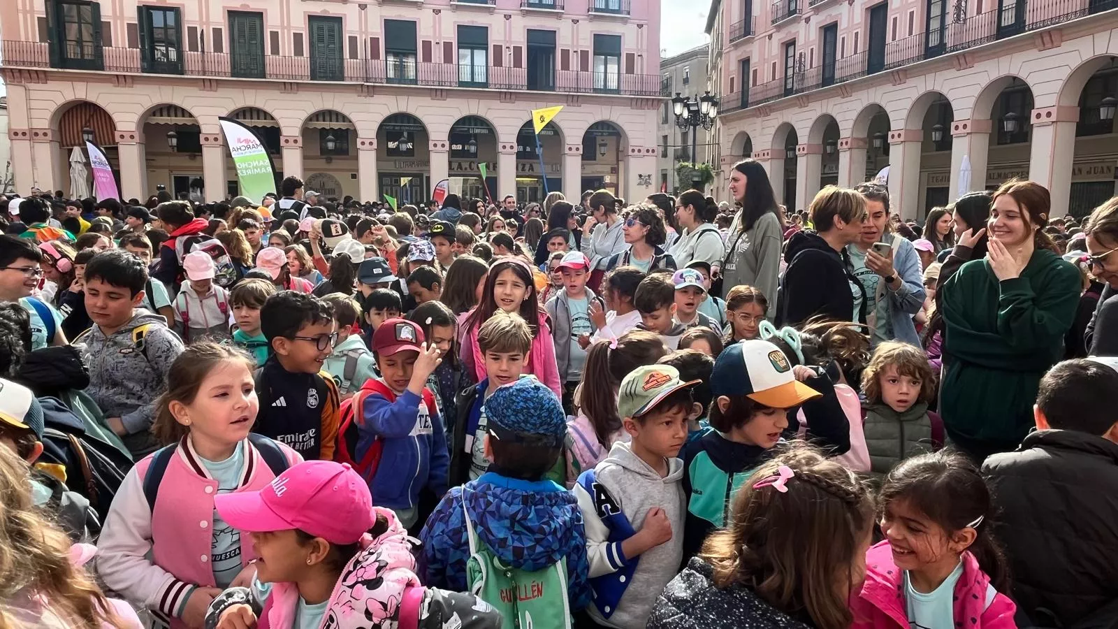 Mini Marcha Aspace en Huesca. Foto Mercedes Manterola