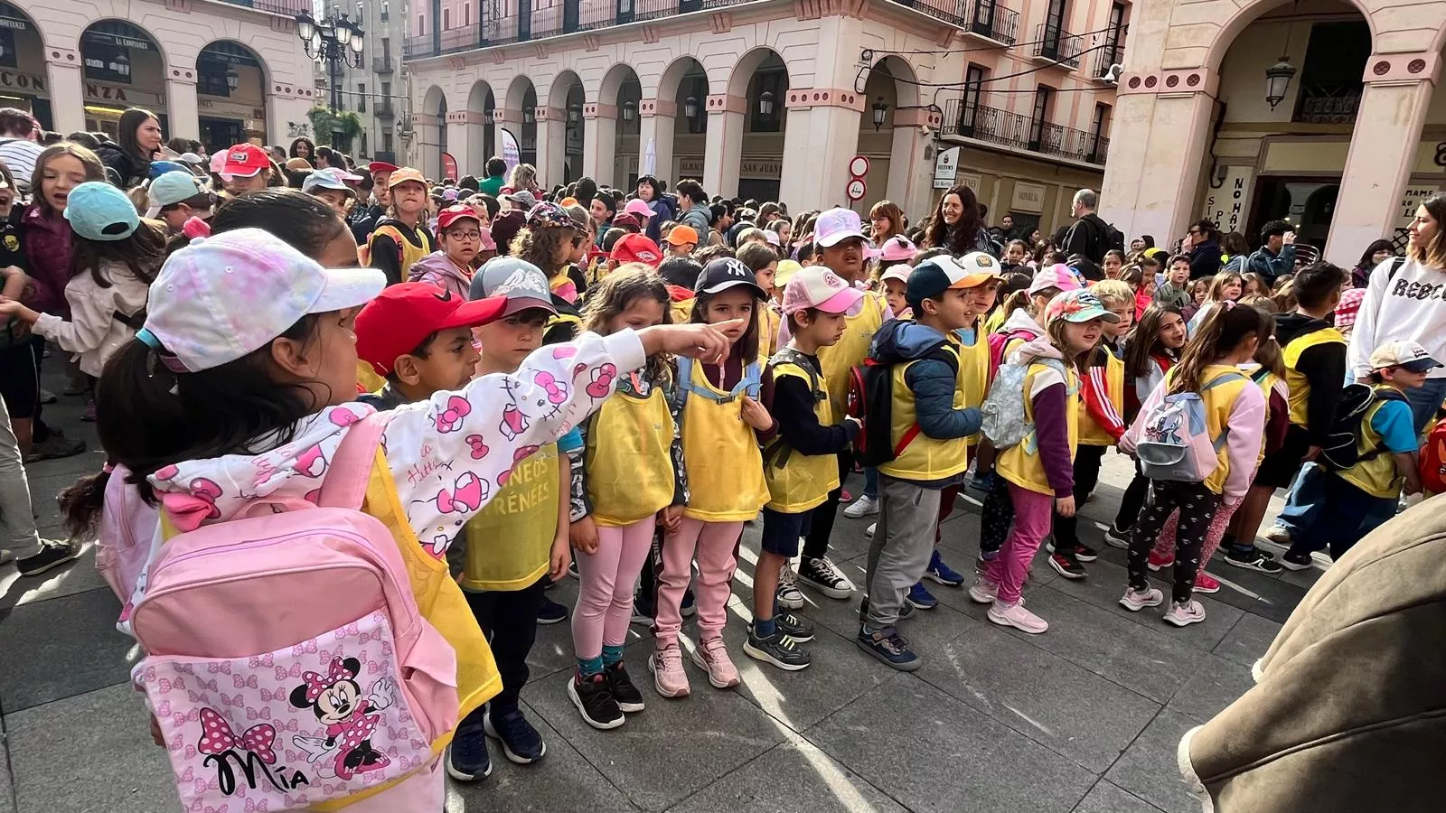 Mini Marcha Aspace en Huesca. Foto Mercedes Manterola